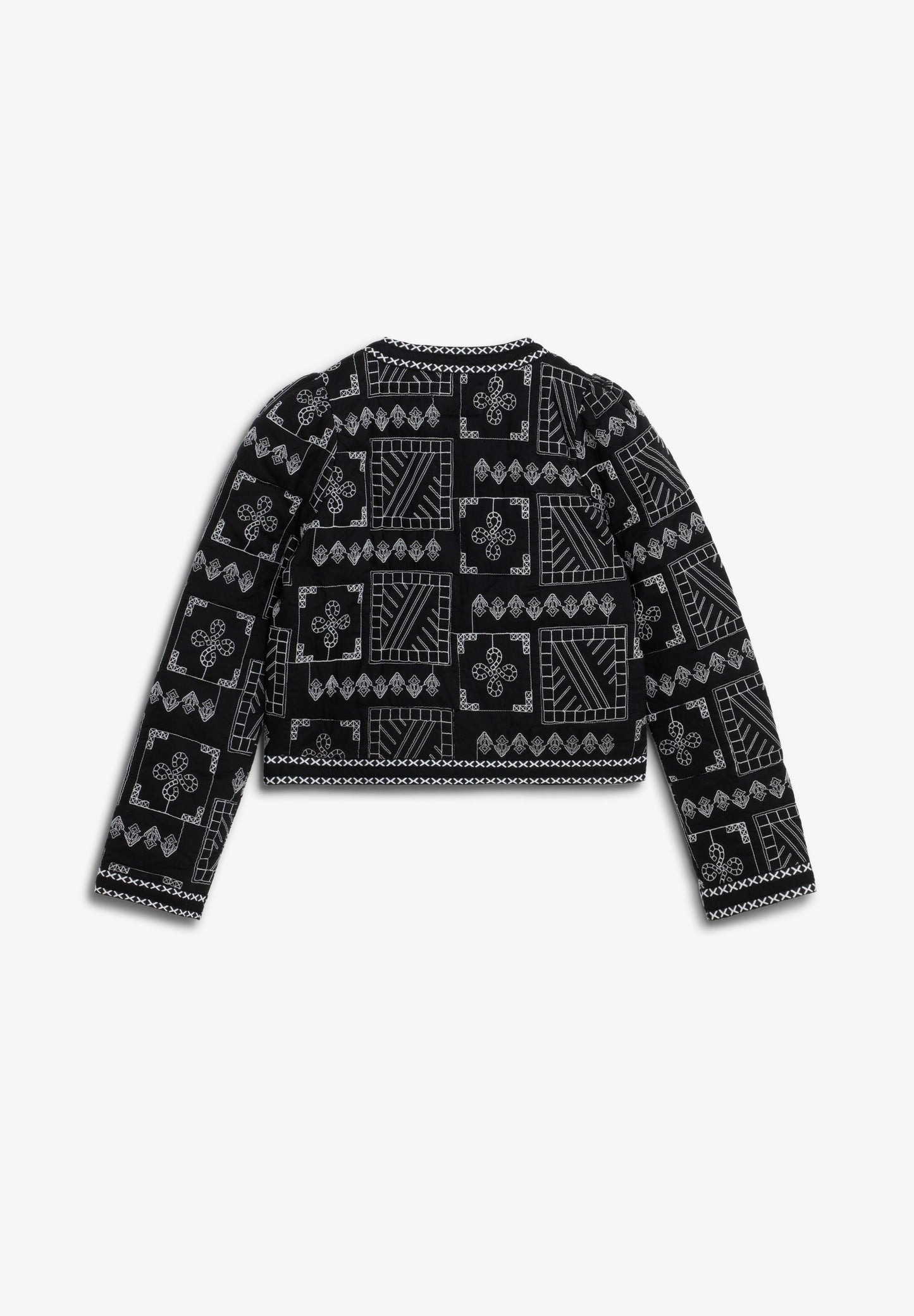 CARDIGAN ACOLCHOADO BORDADO