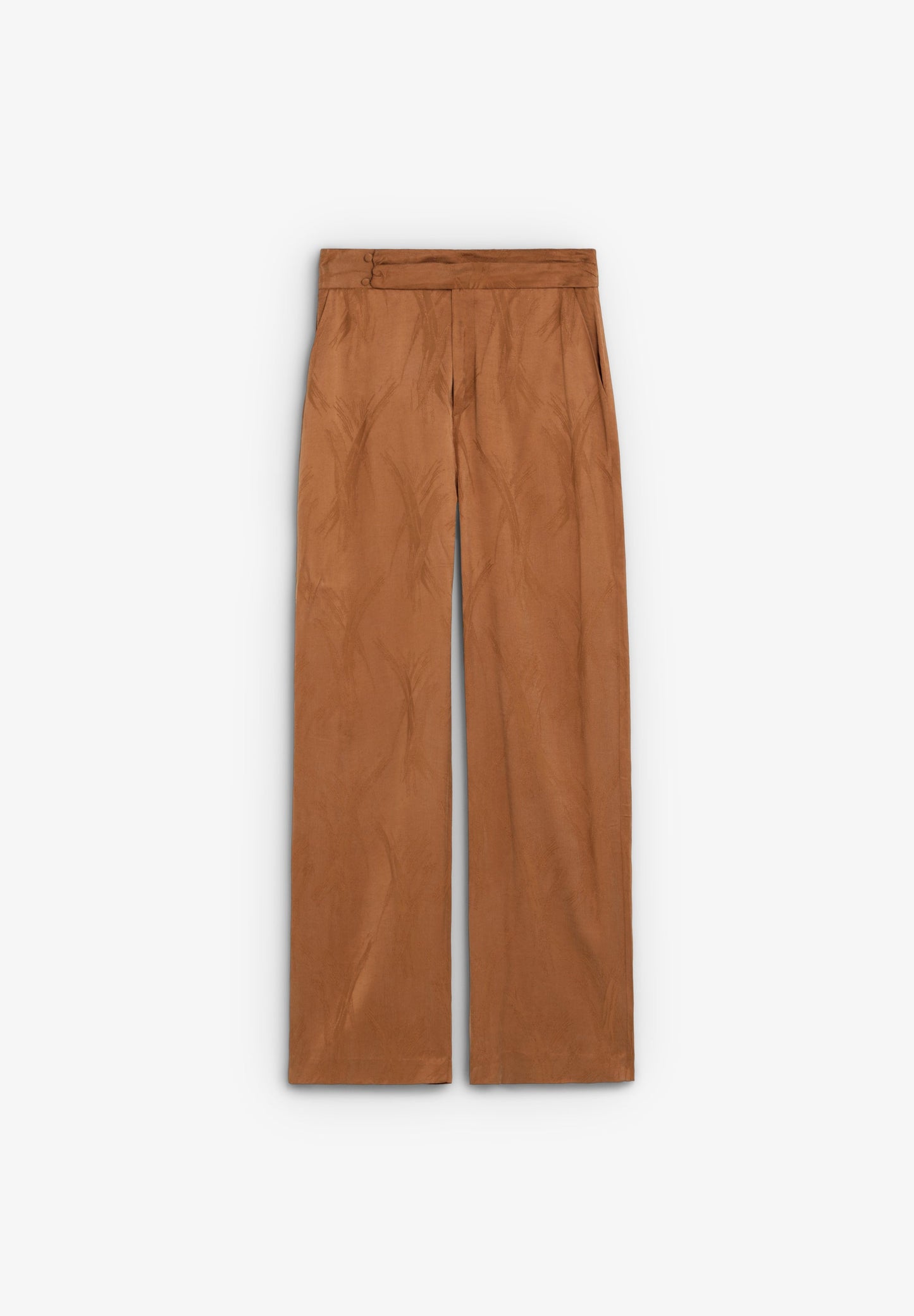 CALÇAS WIDE LEG JACQUARD