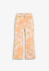 SCFLOWER PRINT DENIM PANT
