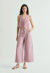 JEANS CULOTTES COM TACHAS