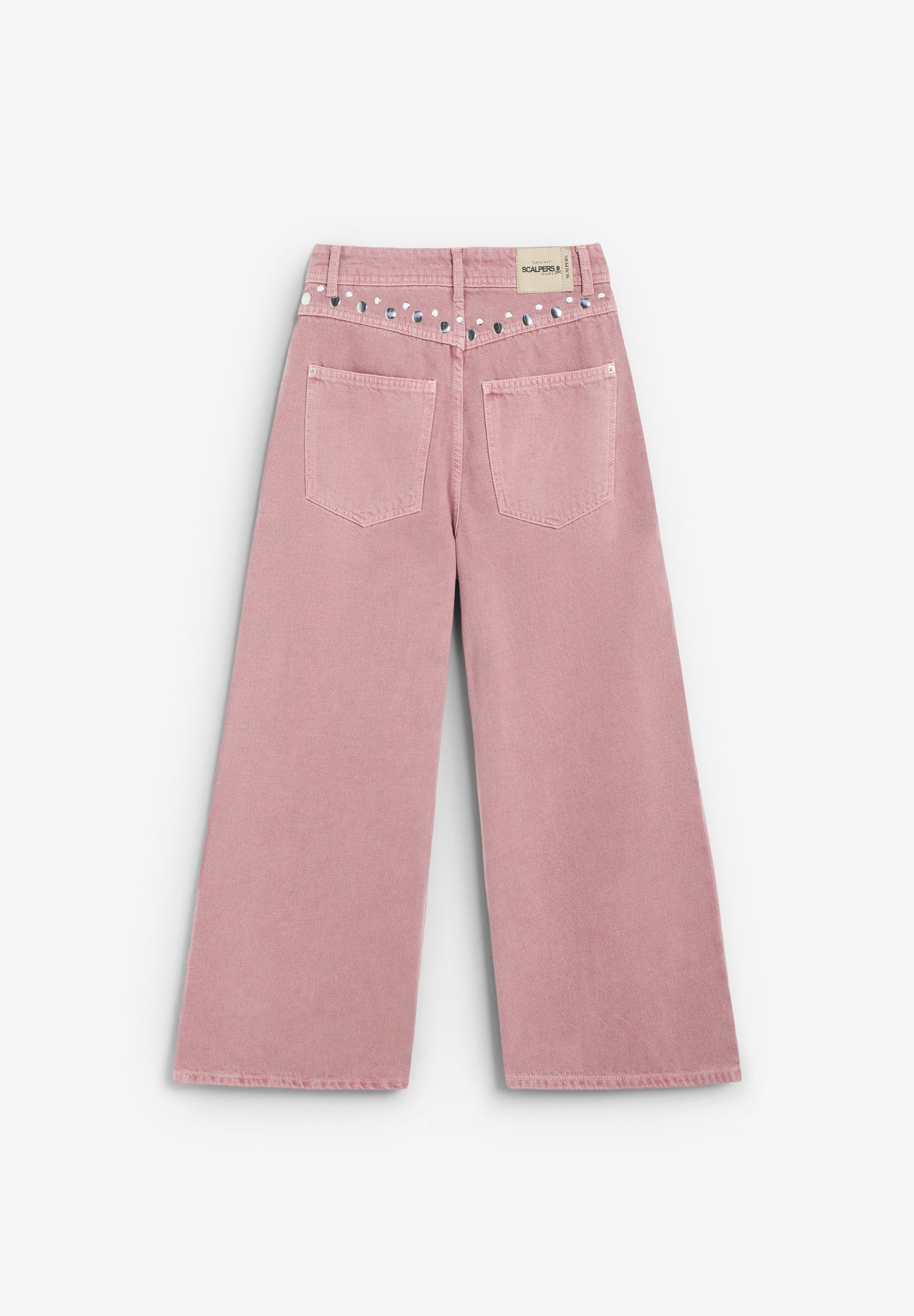 JEANS CULOTTES COM TACHAS