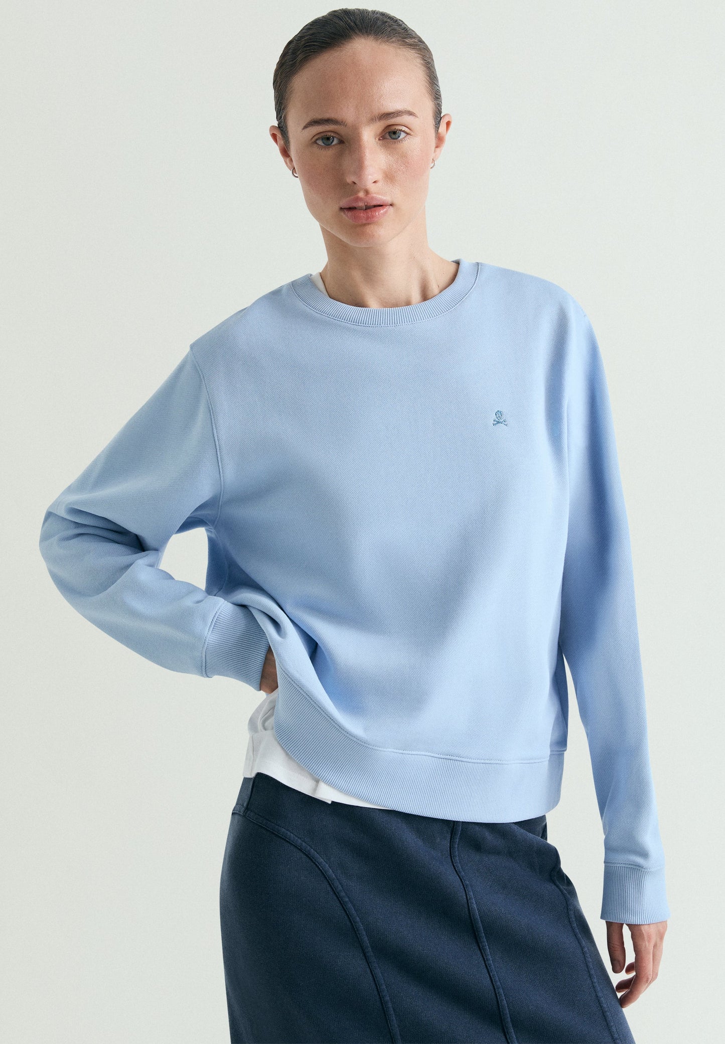 SWEATSHIRT BÁSICA COM SKULL