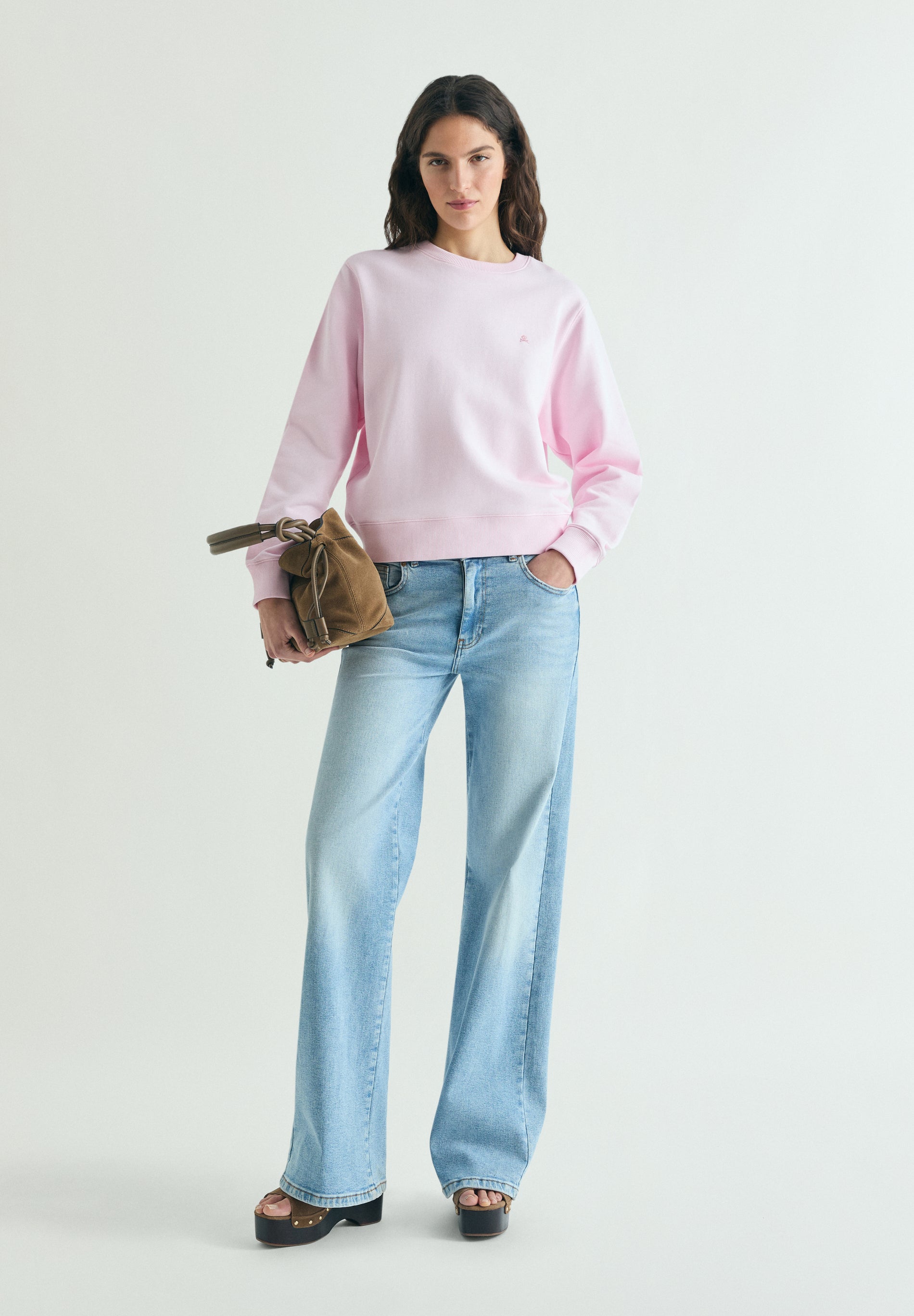 SWEATSHIRT BÁSICA COM SKULL