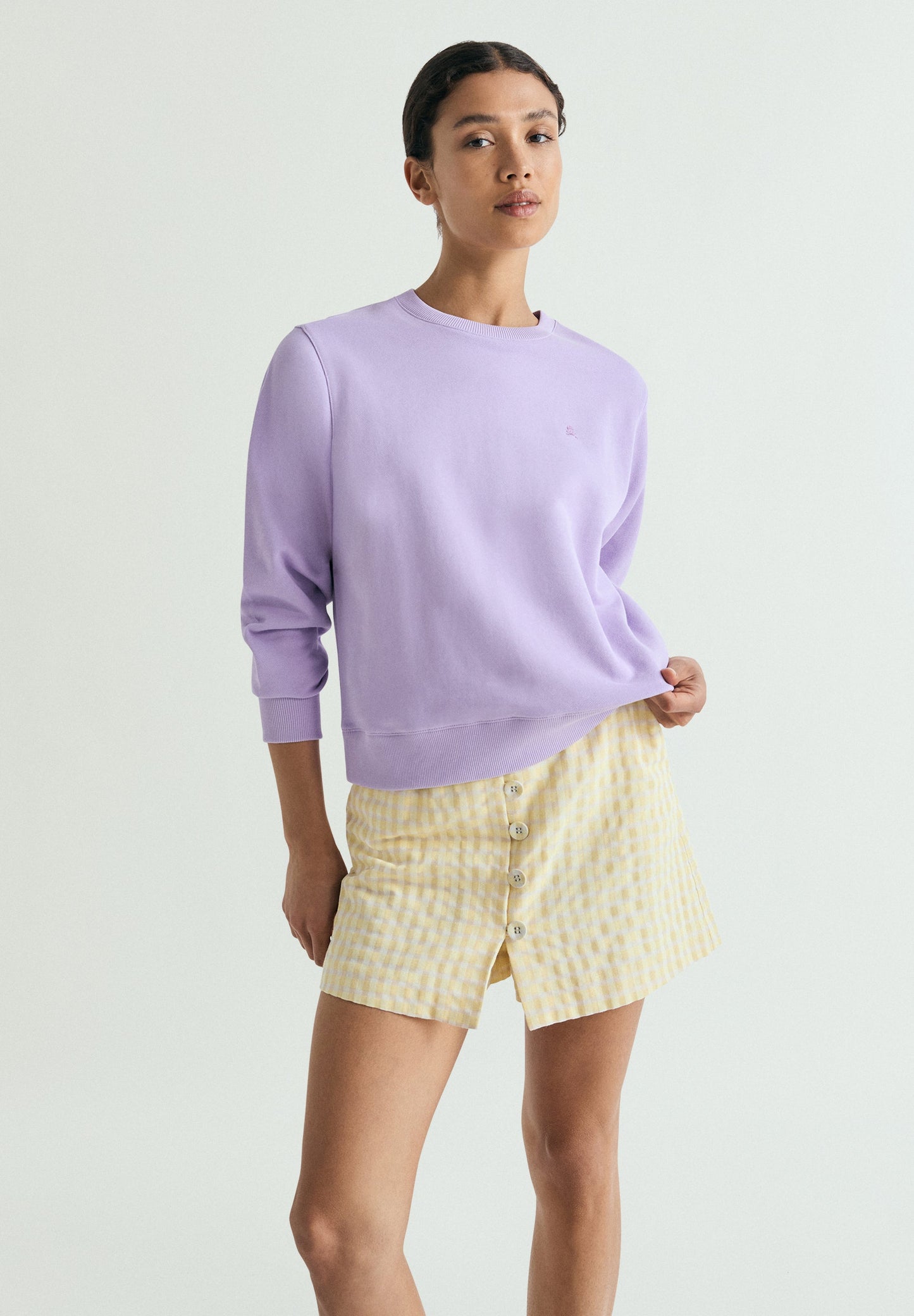 SWEATSHIRT BÁSICA COM SKULL