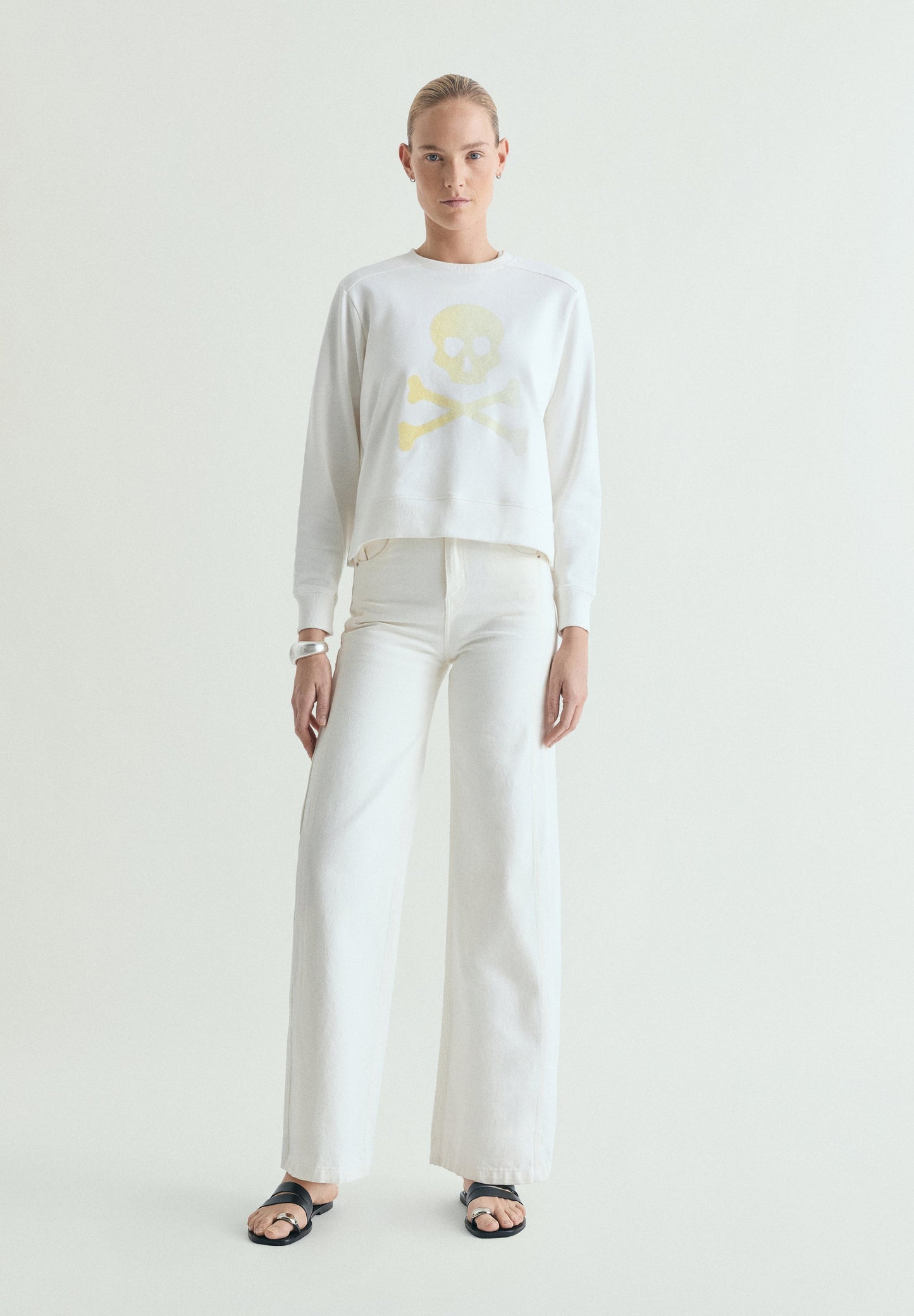 SWEATSHIRT SKULL GLITTER