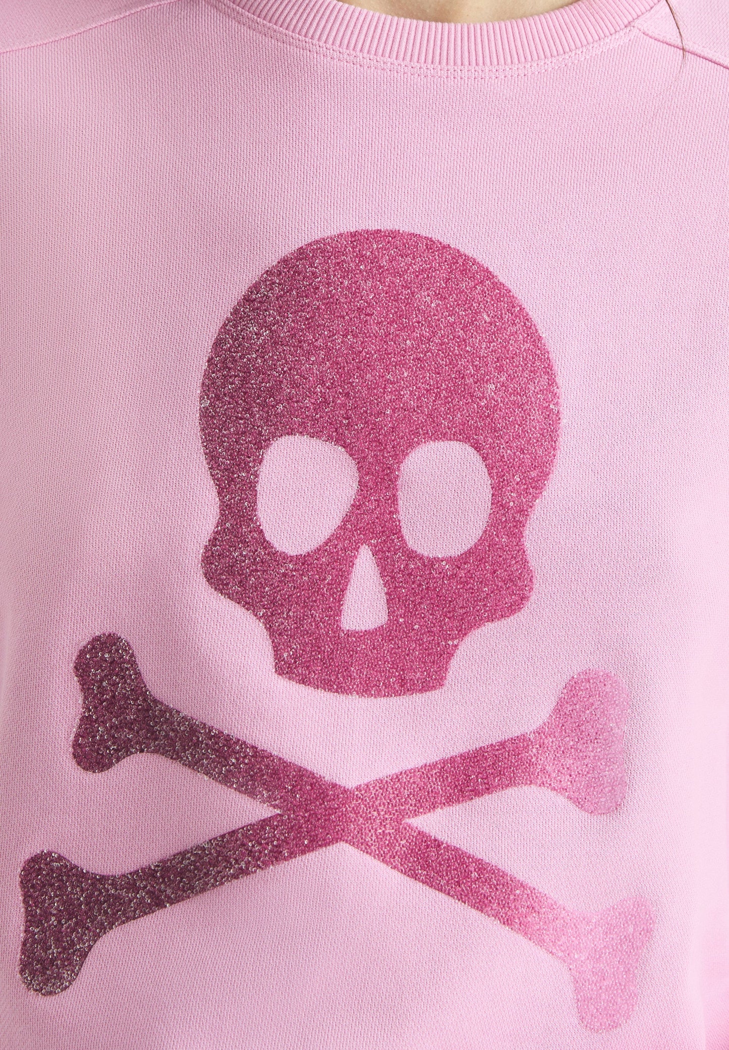 SWEATSHIRT SKULL GLITTER