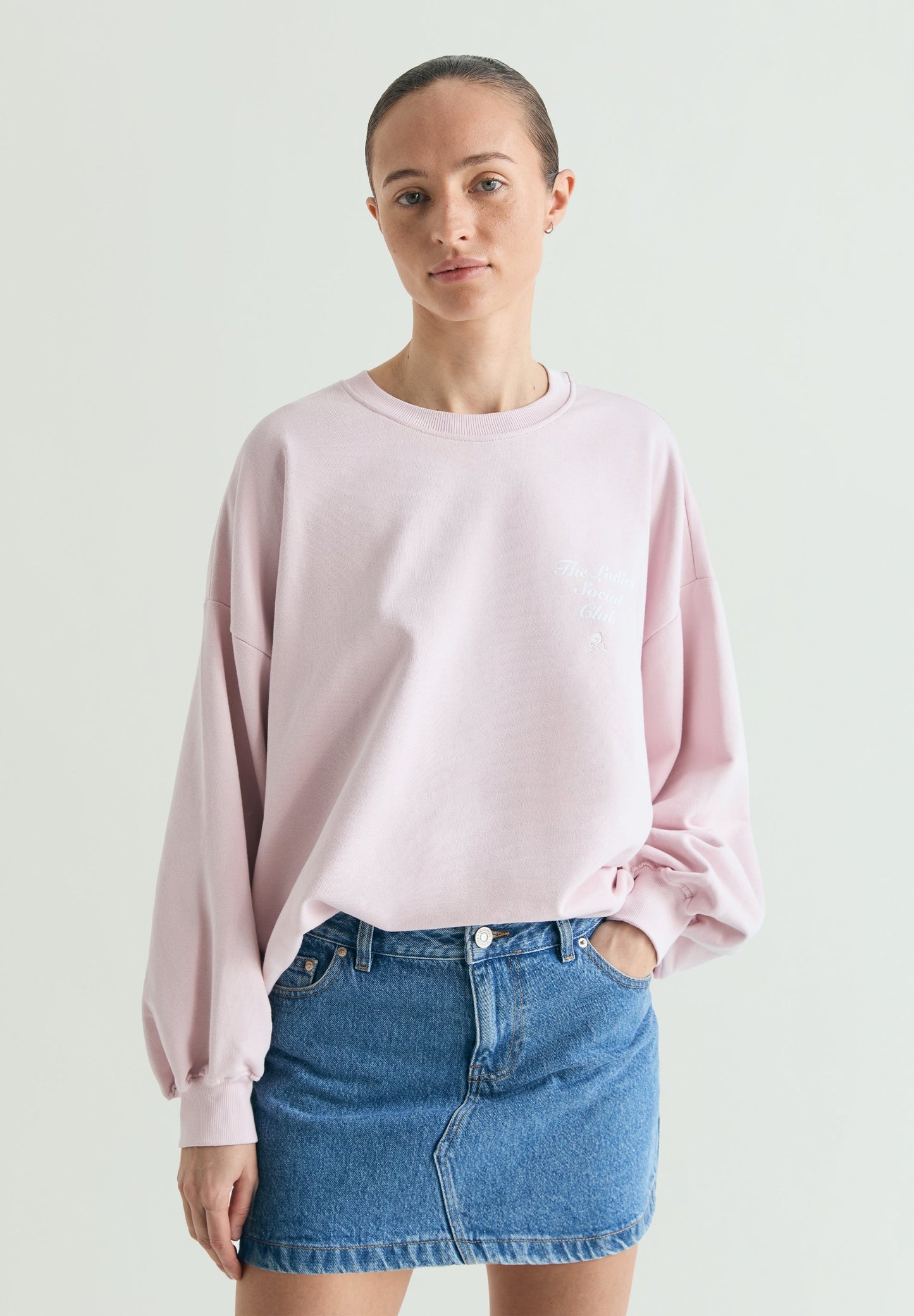 SWEATSHIRT COM MANGAS ABALONADAS