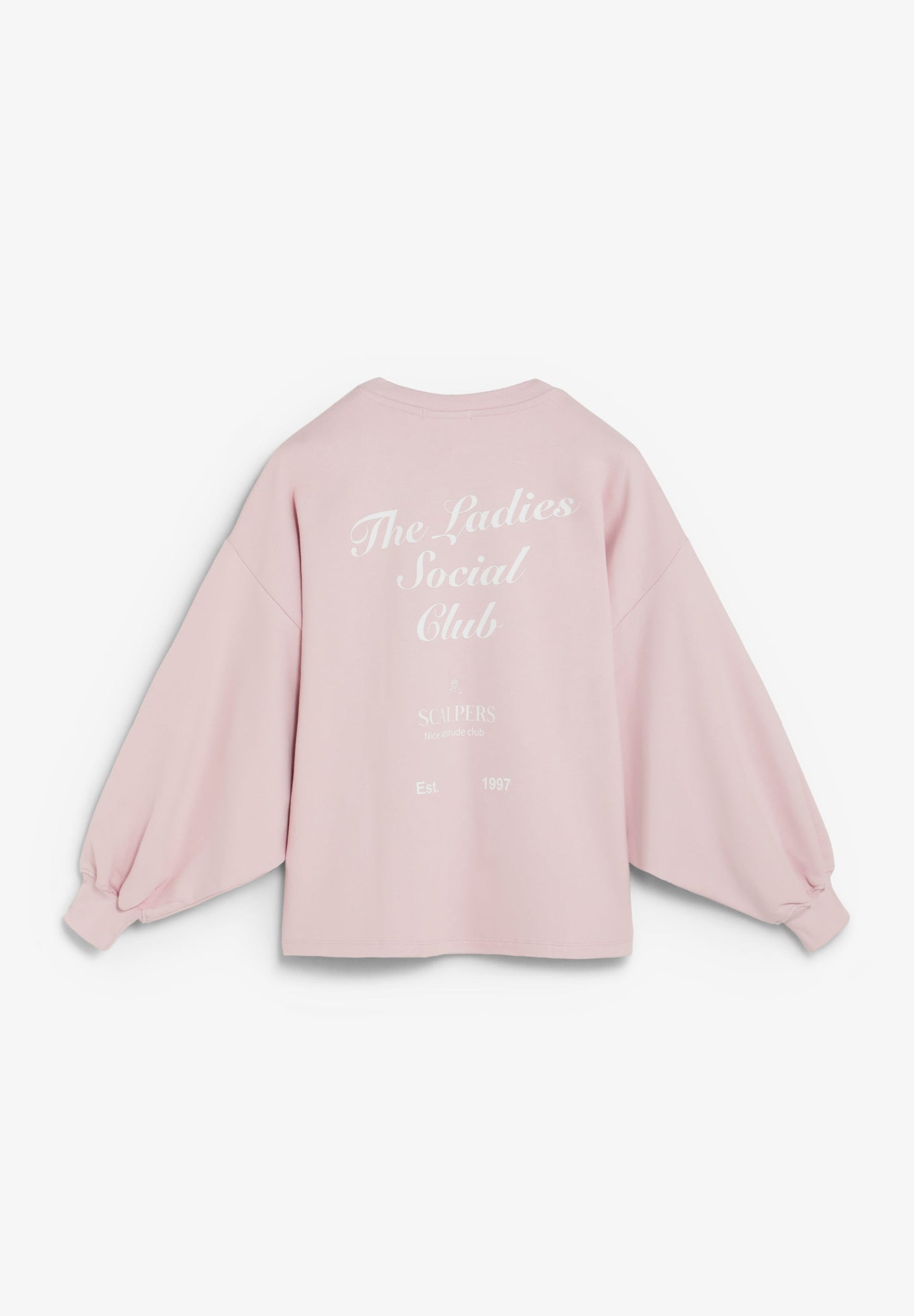 SWEATSHIRT COM MANGAS ABALONADAS