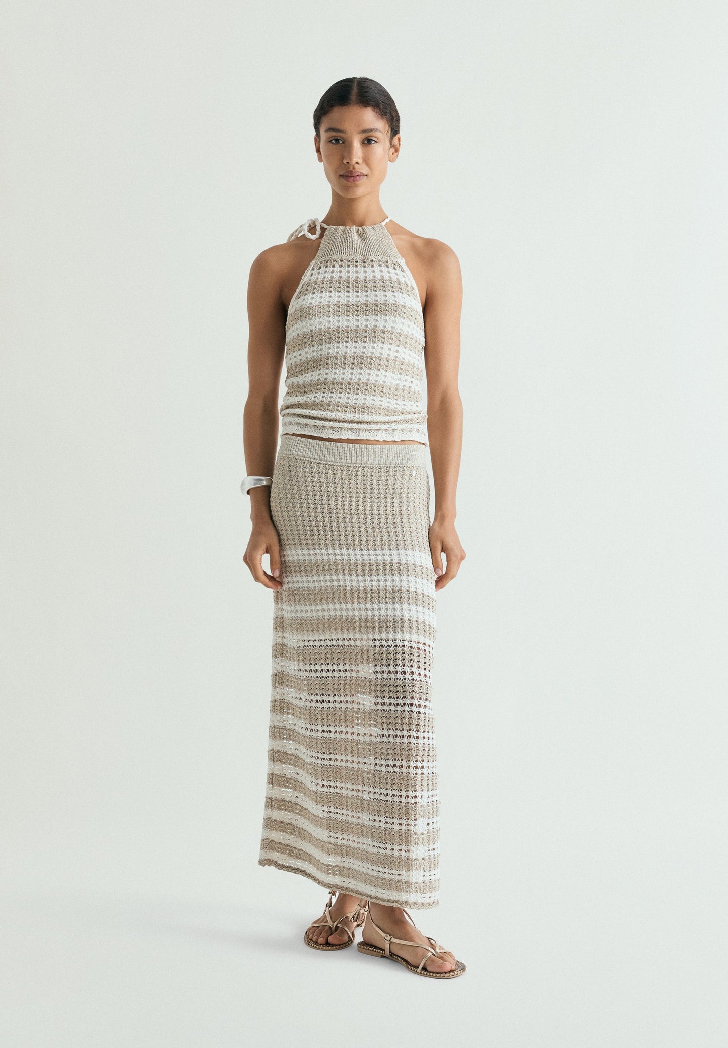 SCCROCHET STRIPES TOP