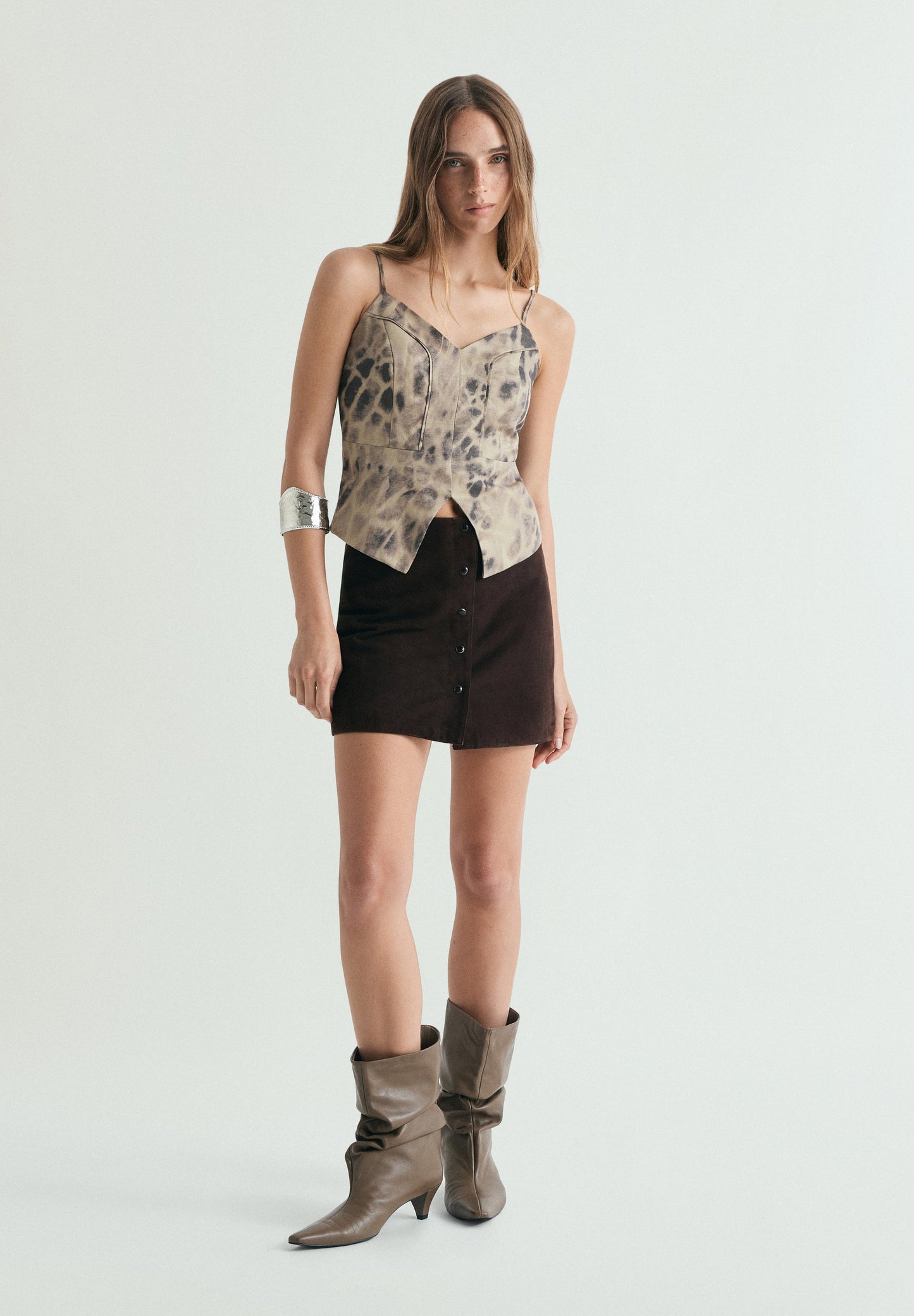 TOP DE LINHO COM PADRÃO