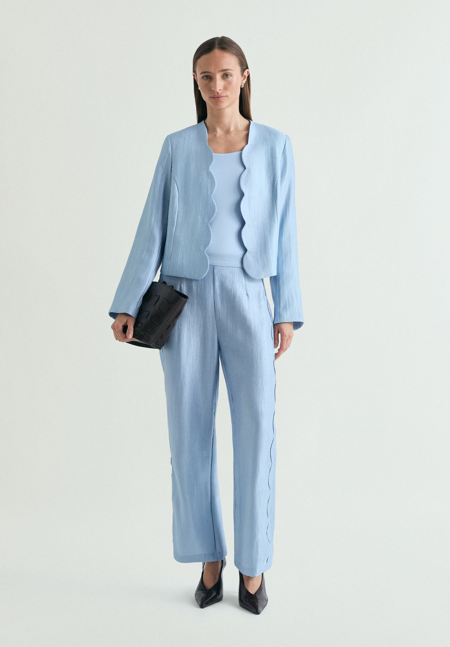 BLAZER CROPPED JACQUARD