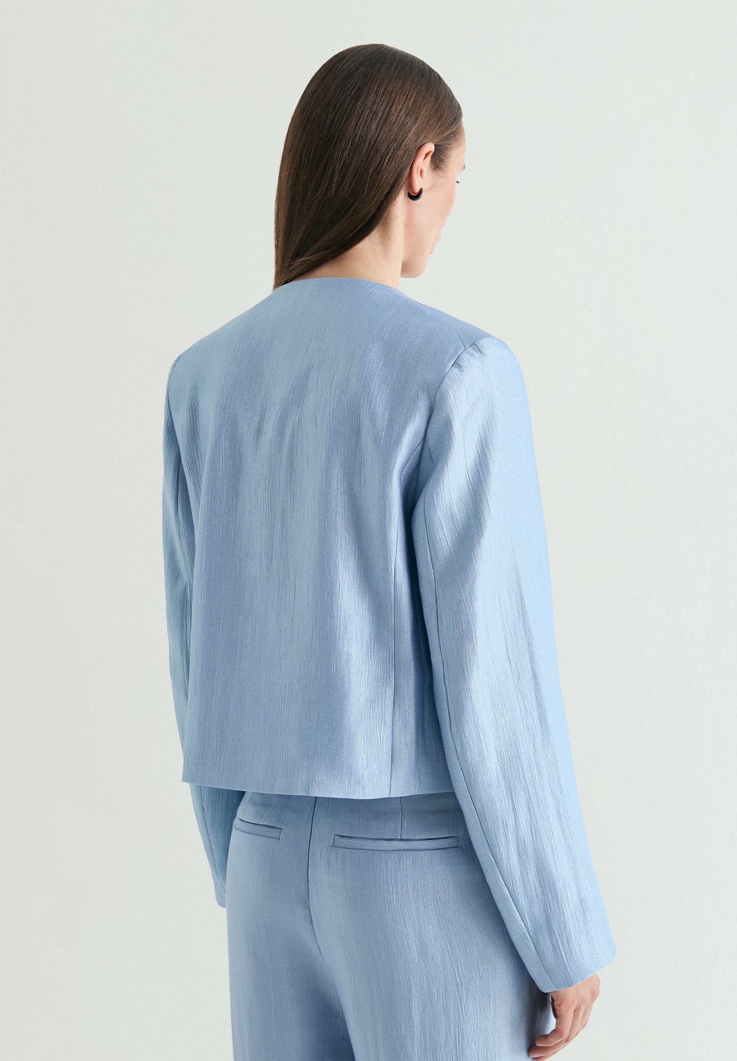 BLAZER CROPPED JACQUARD