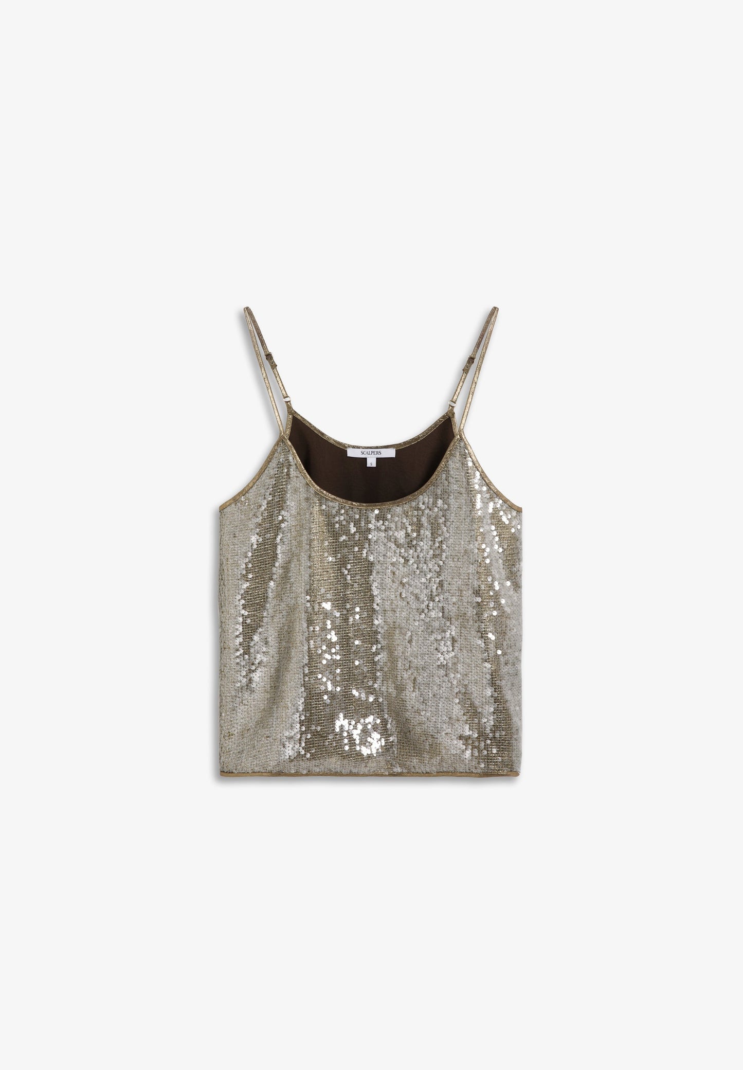 SCSEQUINS GOLD TOP