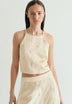 TOP HALTER BORDADO