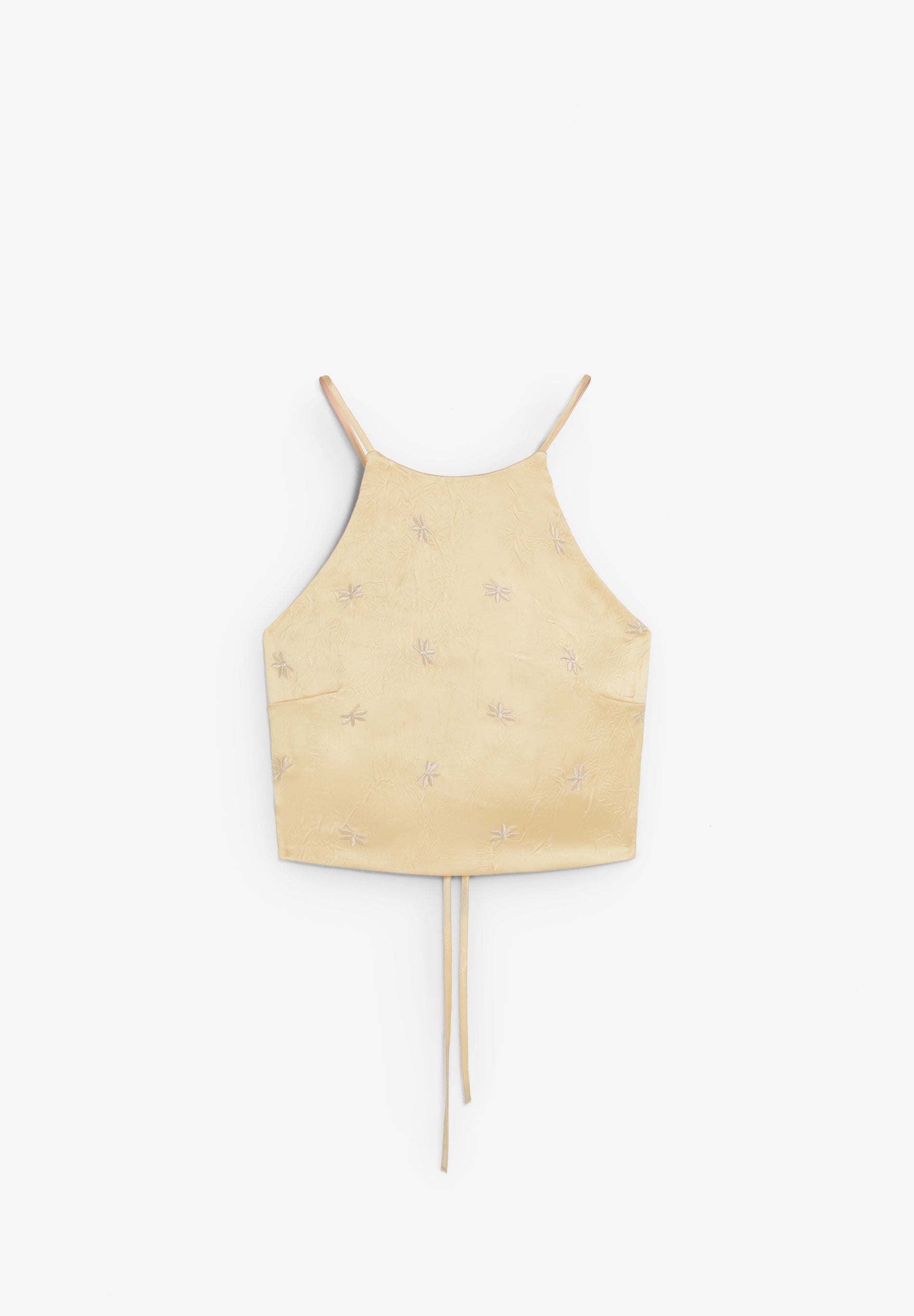 TOP HALTER BORDADO