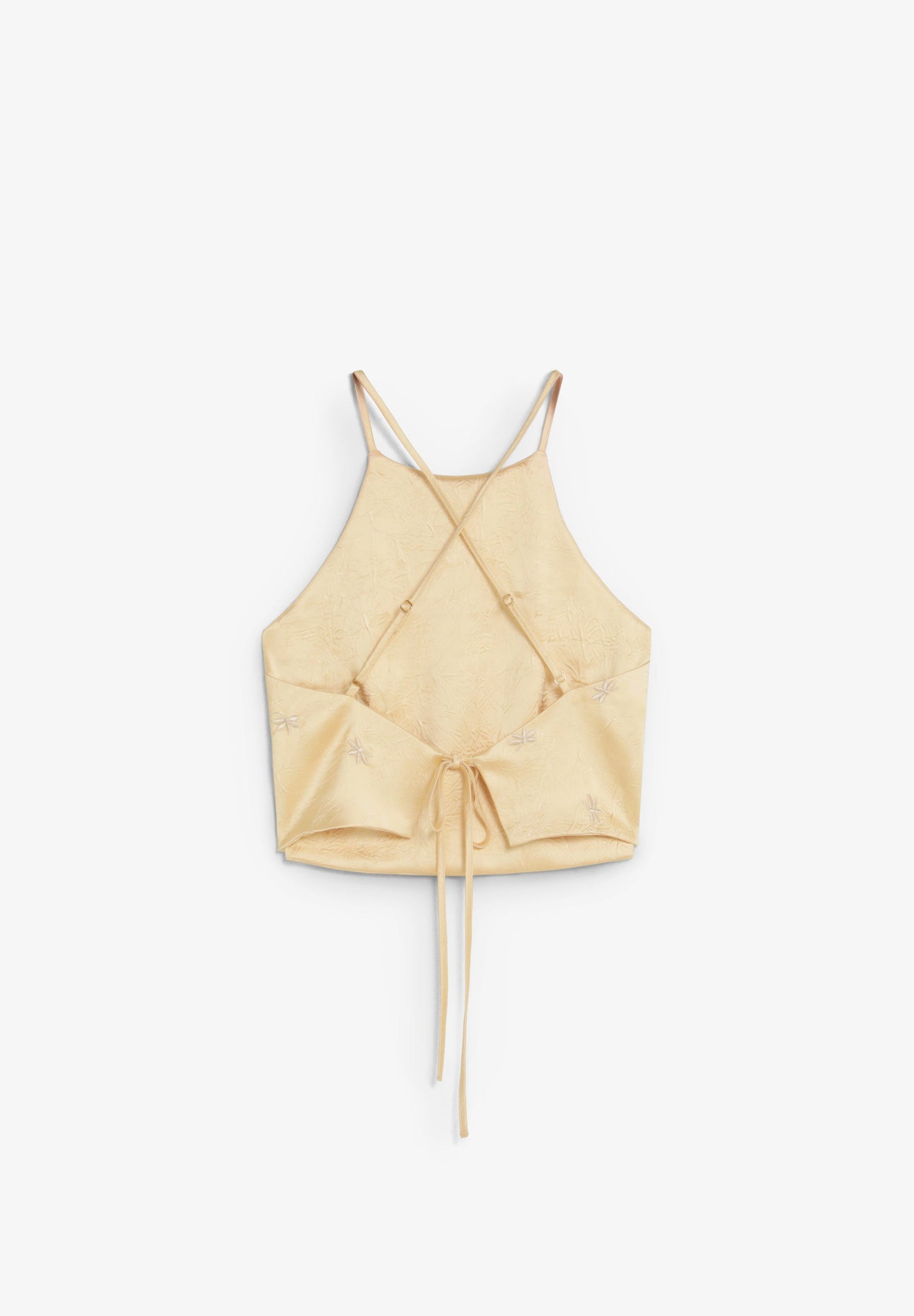 TOP HALTER BORDADO