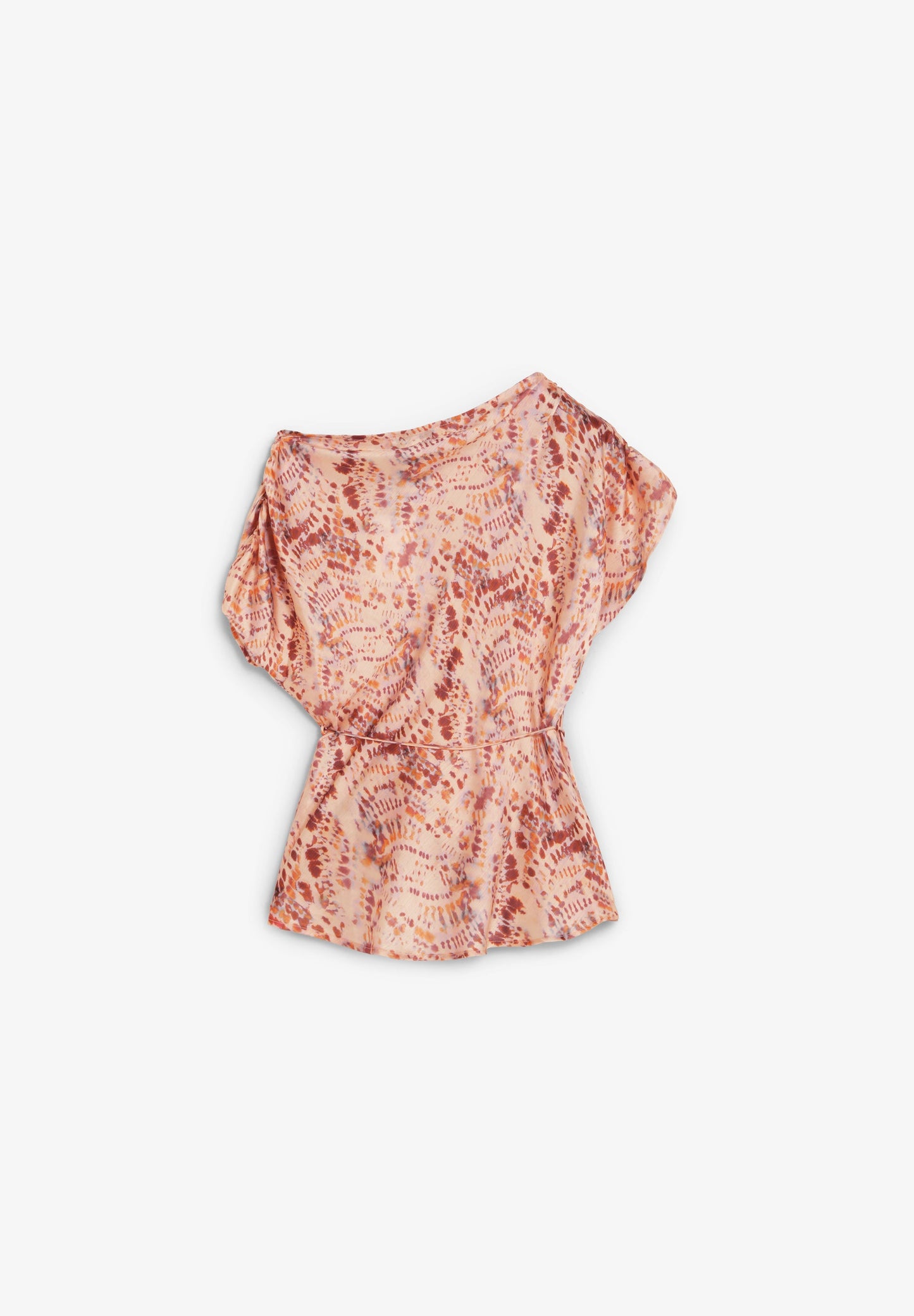TOP ASSIMÉTRICO TIE-DYE
