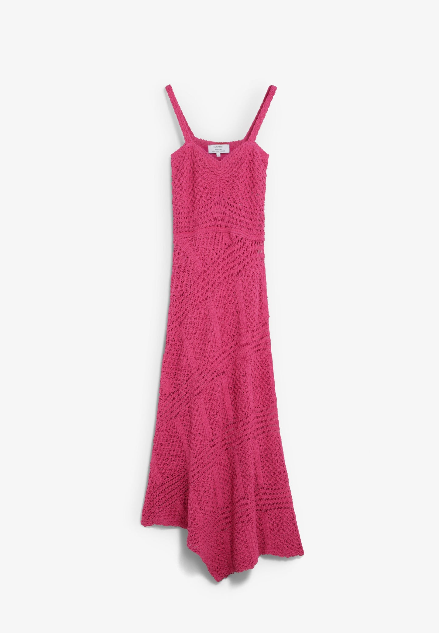 VESTIDO MIDI EM CROCHET