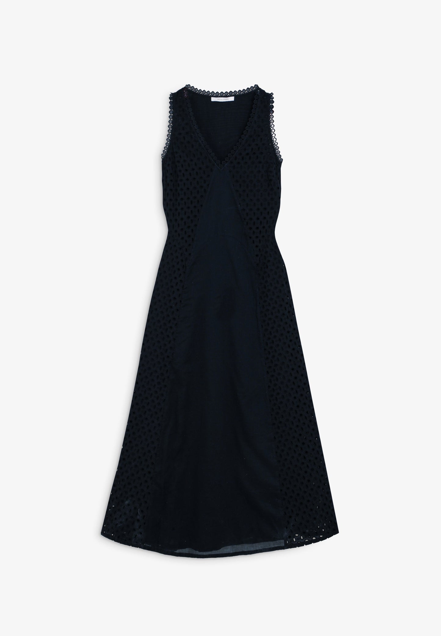 VESTIDO RENDILHADO COM BORDADOS
