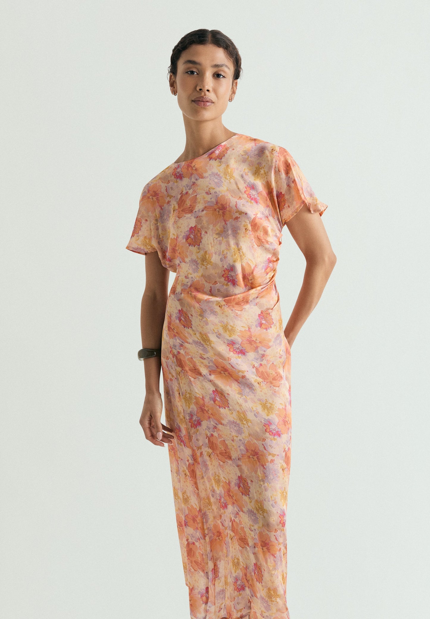 VESTIDO FLUIDO FLORAL