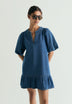 MINIVESTIDO EM DENIM
