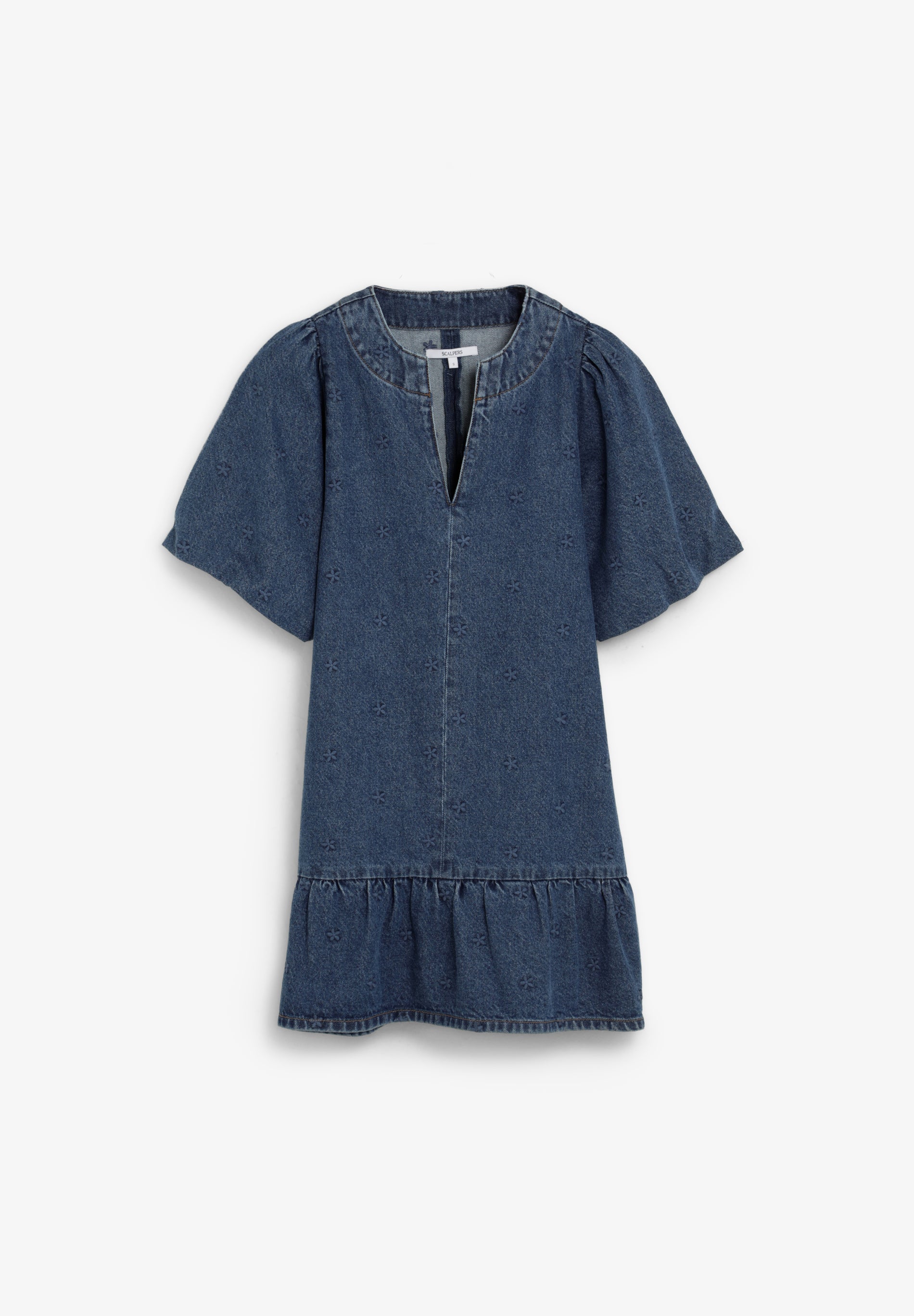 MINIVESTIDO EM DENIM