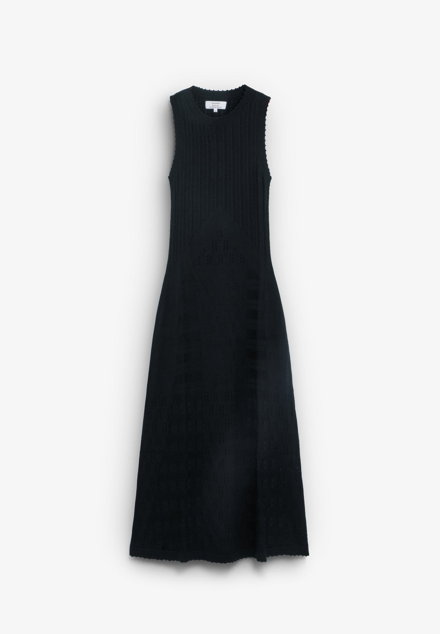 VESTIDO DE MALHA RENDILHADO