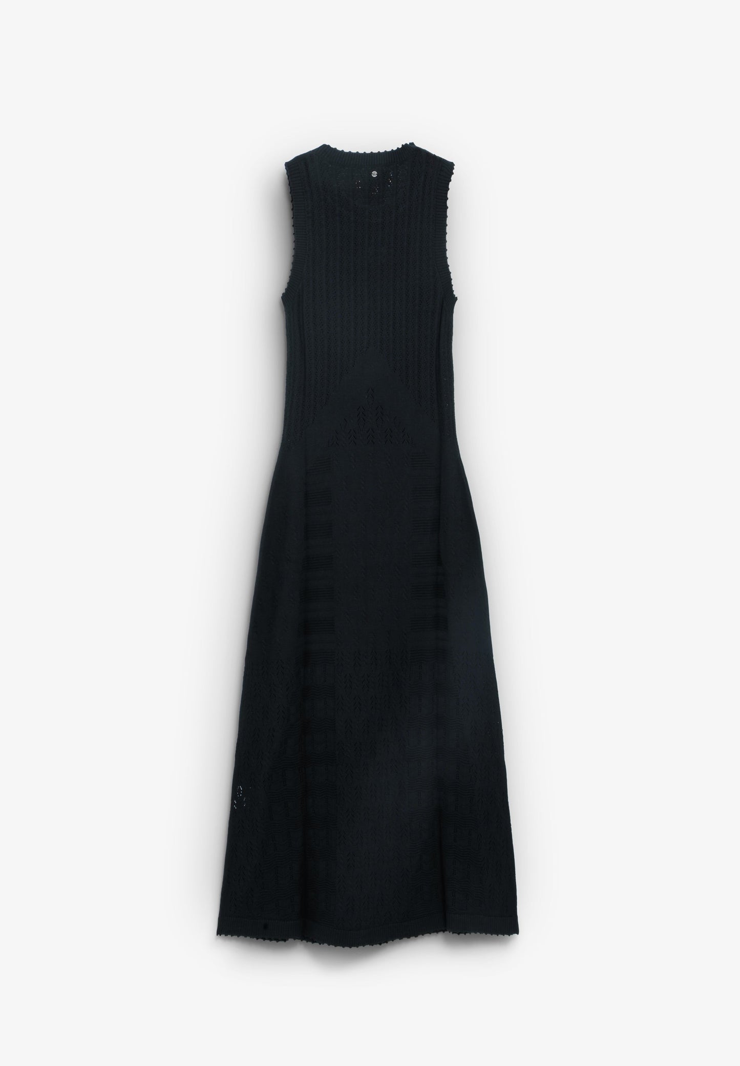 VESTIDO DE MALHA RENDILHADO