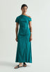 VESTIDO ASSIMÉTRICO ACETINADO