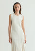 VESTIDO MIDI TACHAS
