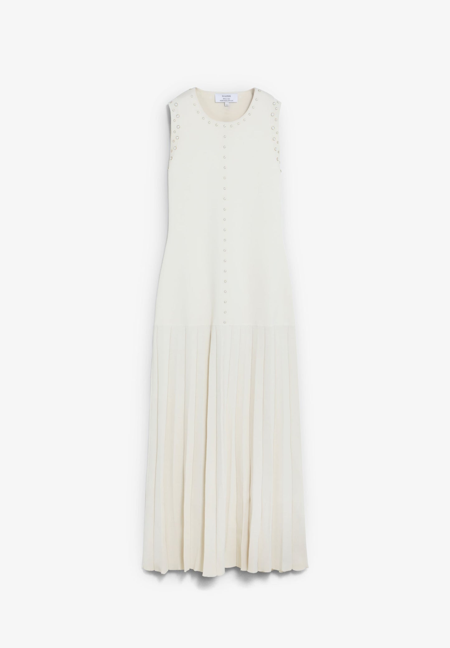 VESTIDO MIDI TACHAS