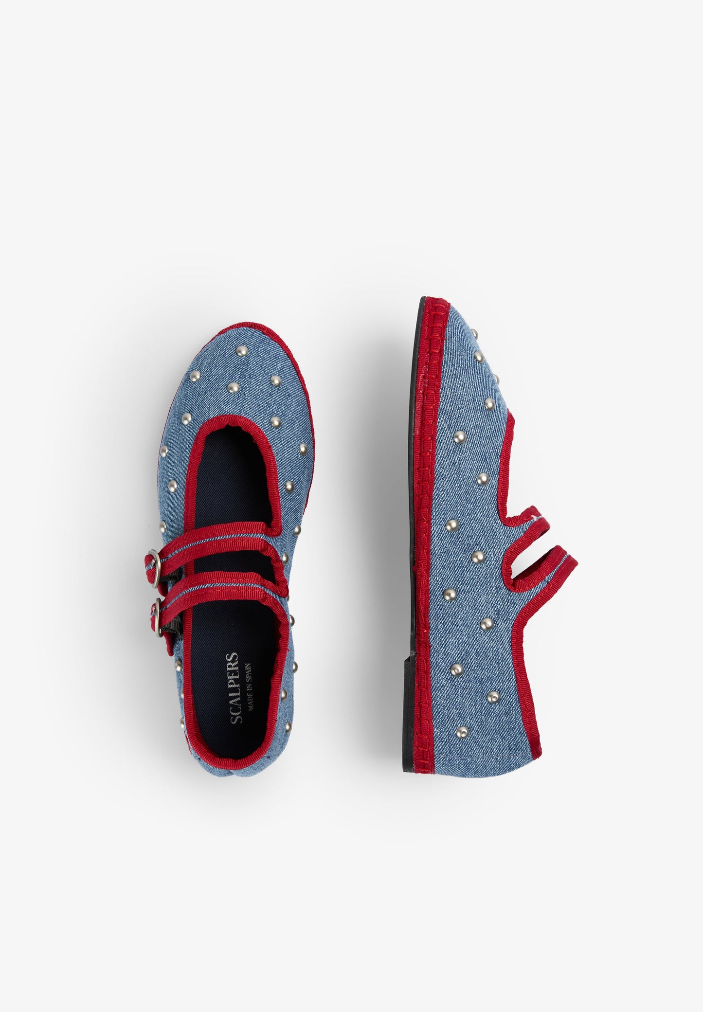 SABRINAS DENIM COM TACHAS