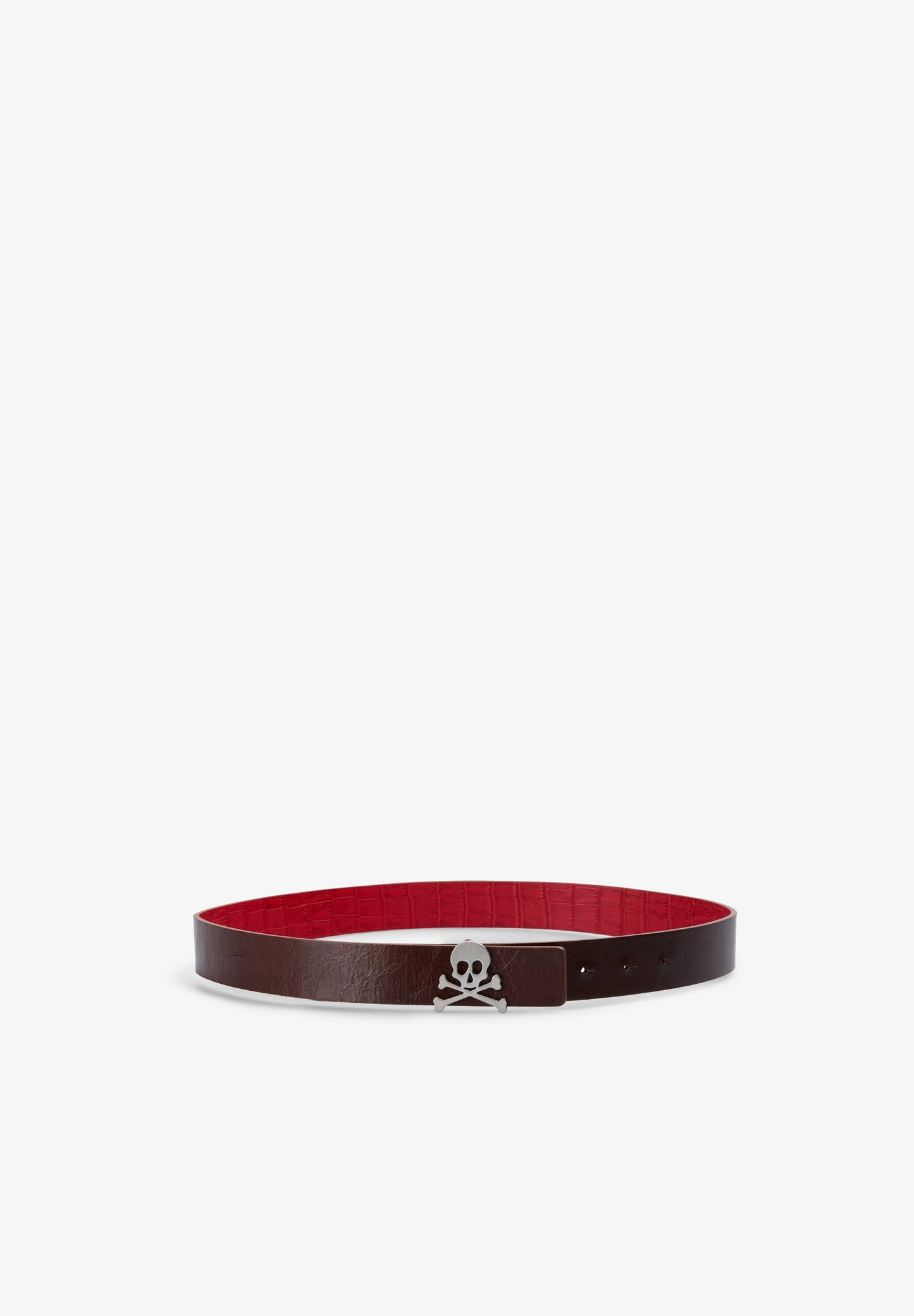 SCREVERSIBLE SLIM NINON BELT