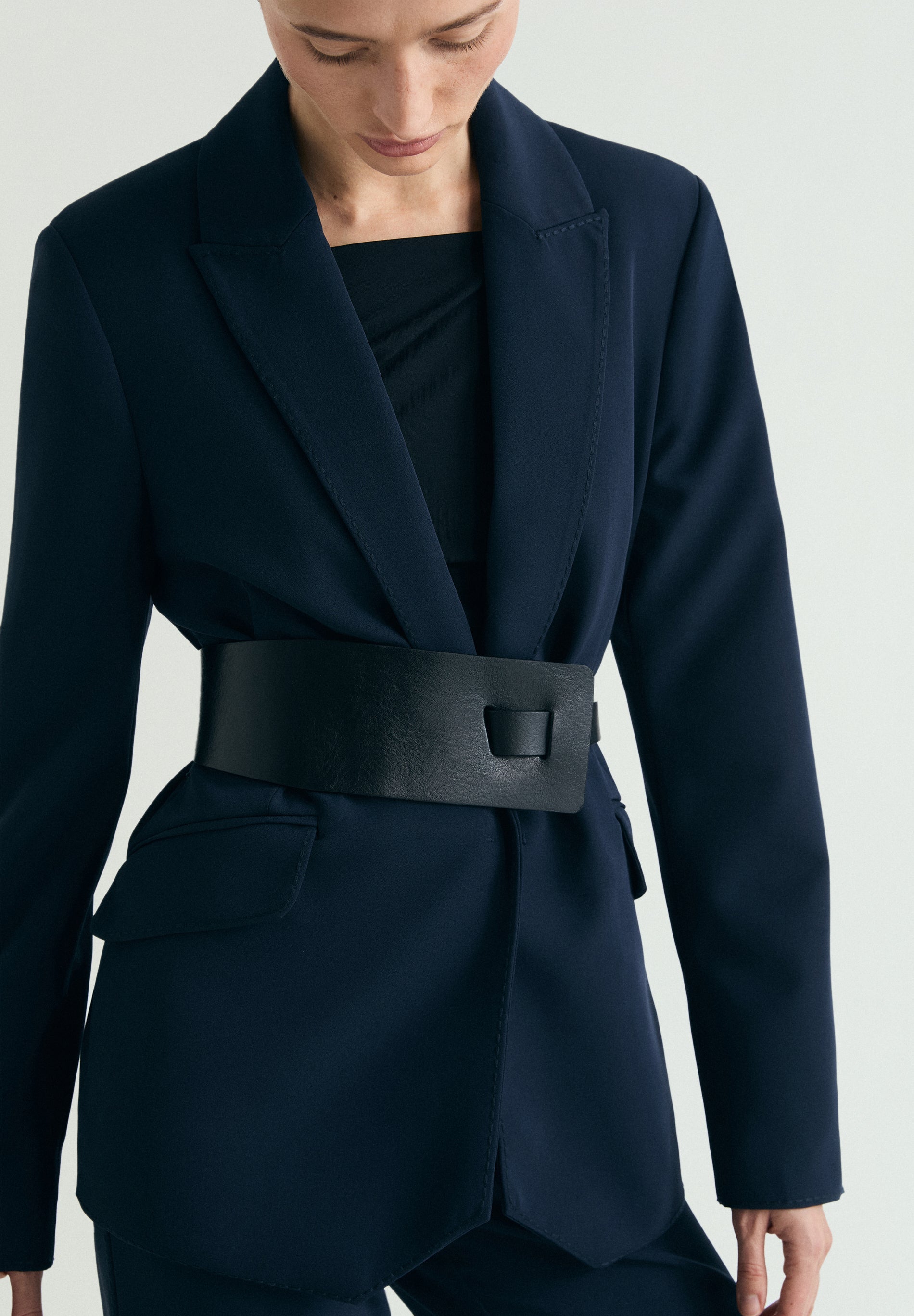 CINTO ESTILO FAIXA 100% PELE