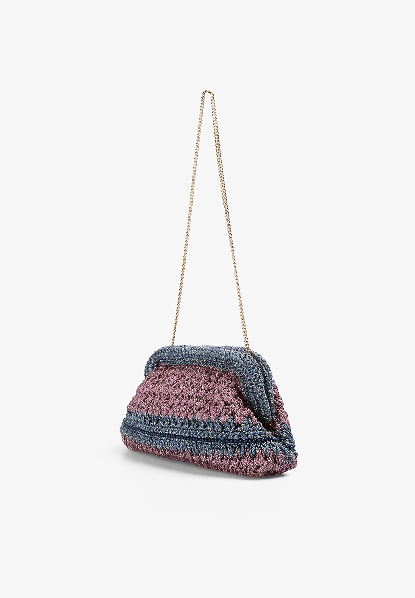 BOLSA CLUTCH METALIZADA
