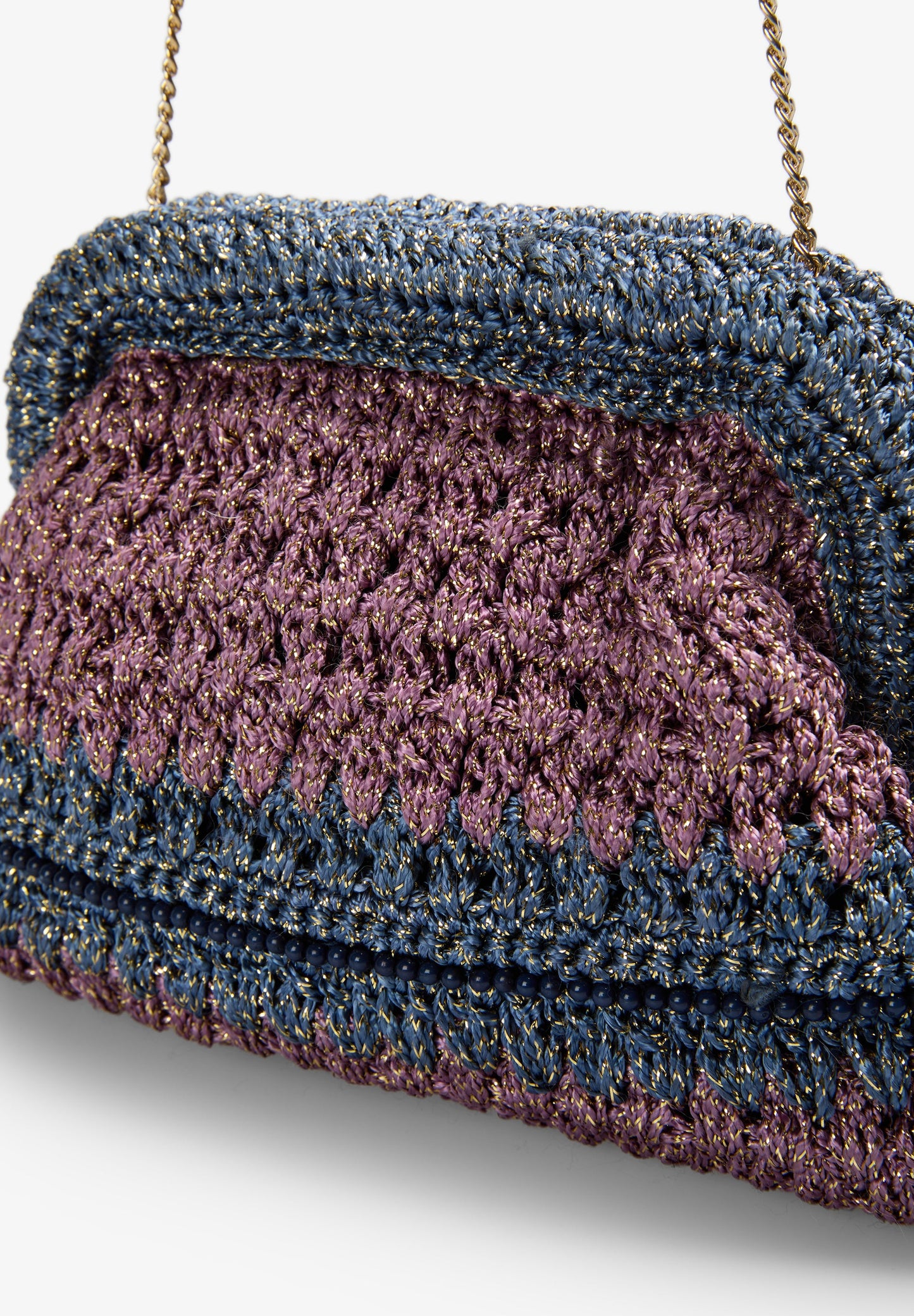 BOLSA CLUTCH METALIZADA