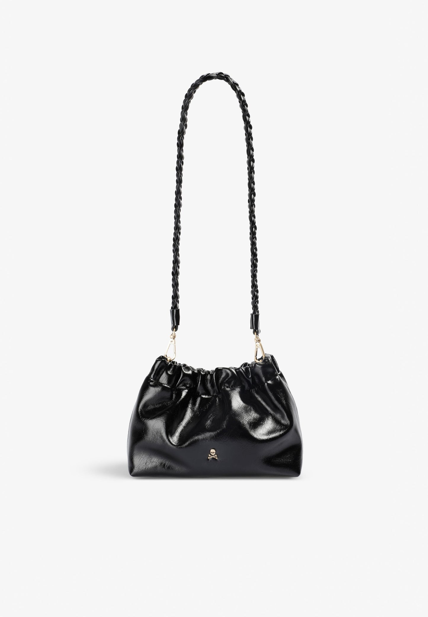 BOLSA CLUTCH COM FRANZIDO
