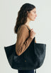 BOLSA SHOPPER DE PELE TRANÇADA