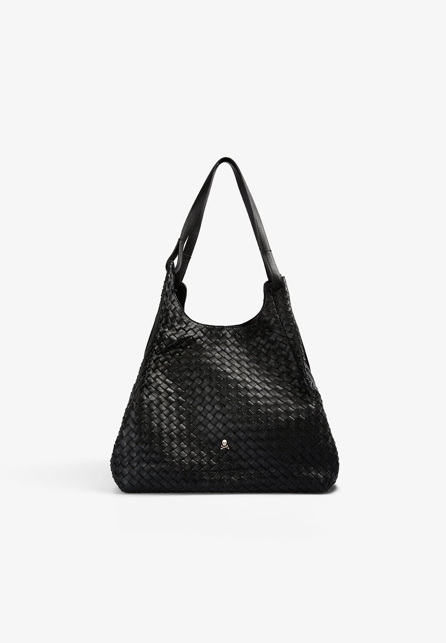 BOLSA SHOPPER DE PELE TRANÇADA
