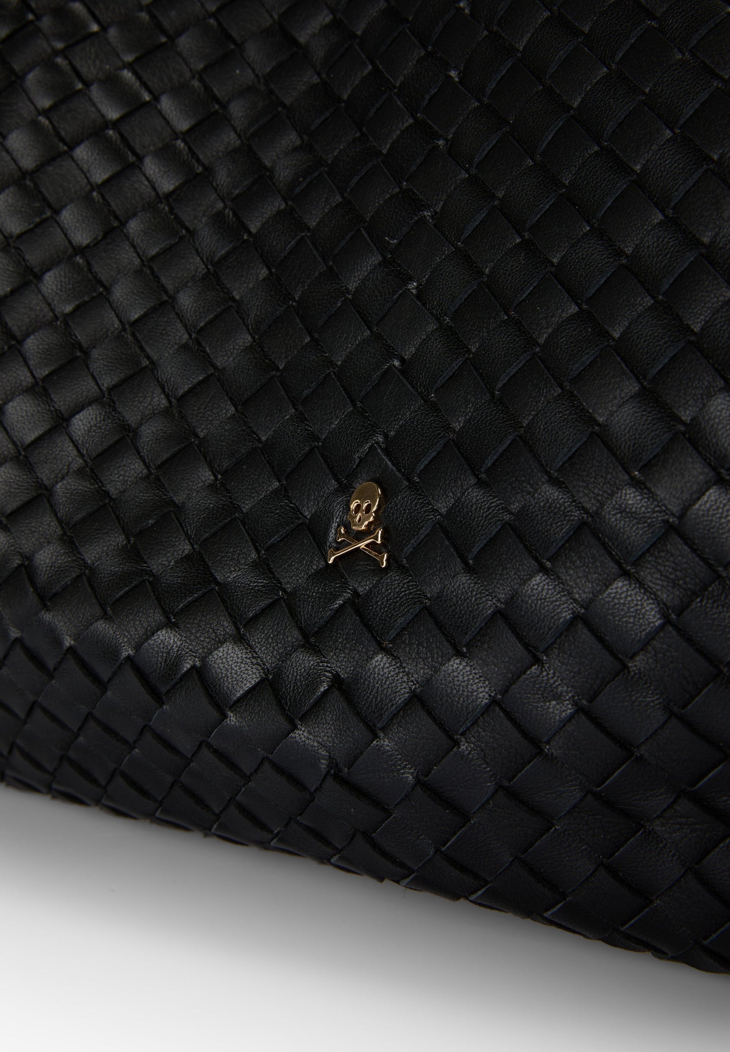 BOLSA SHOPPER DE PELE TRANÇADA