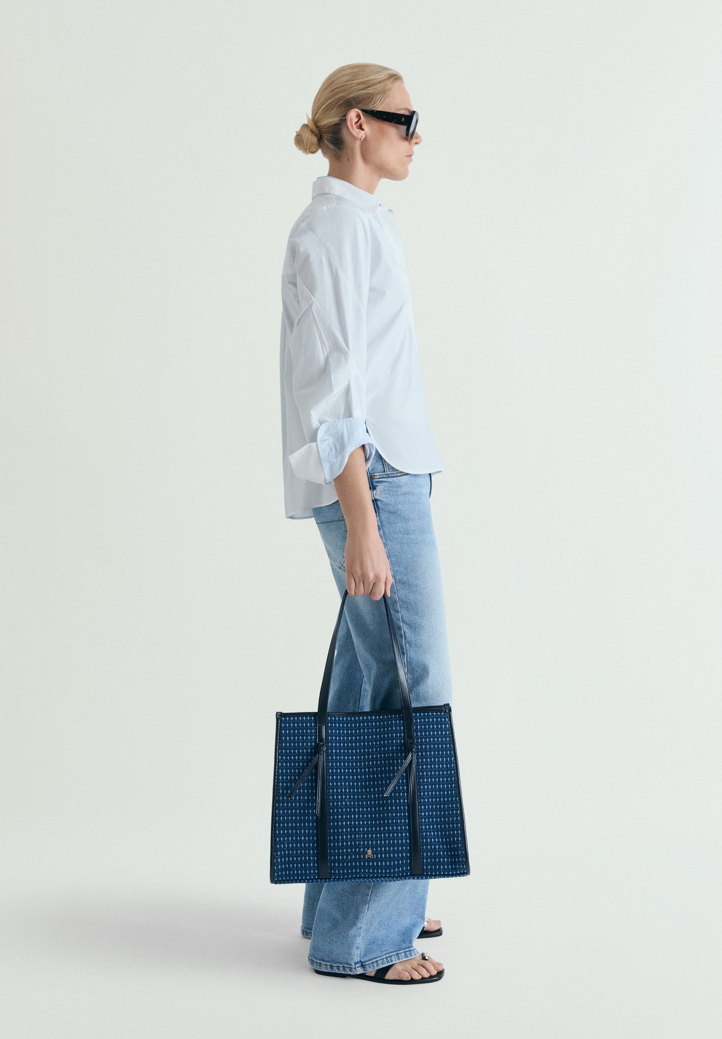 BOLSA SHOPPER TRANÇADA