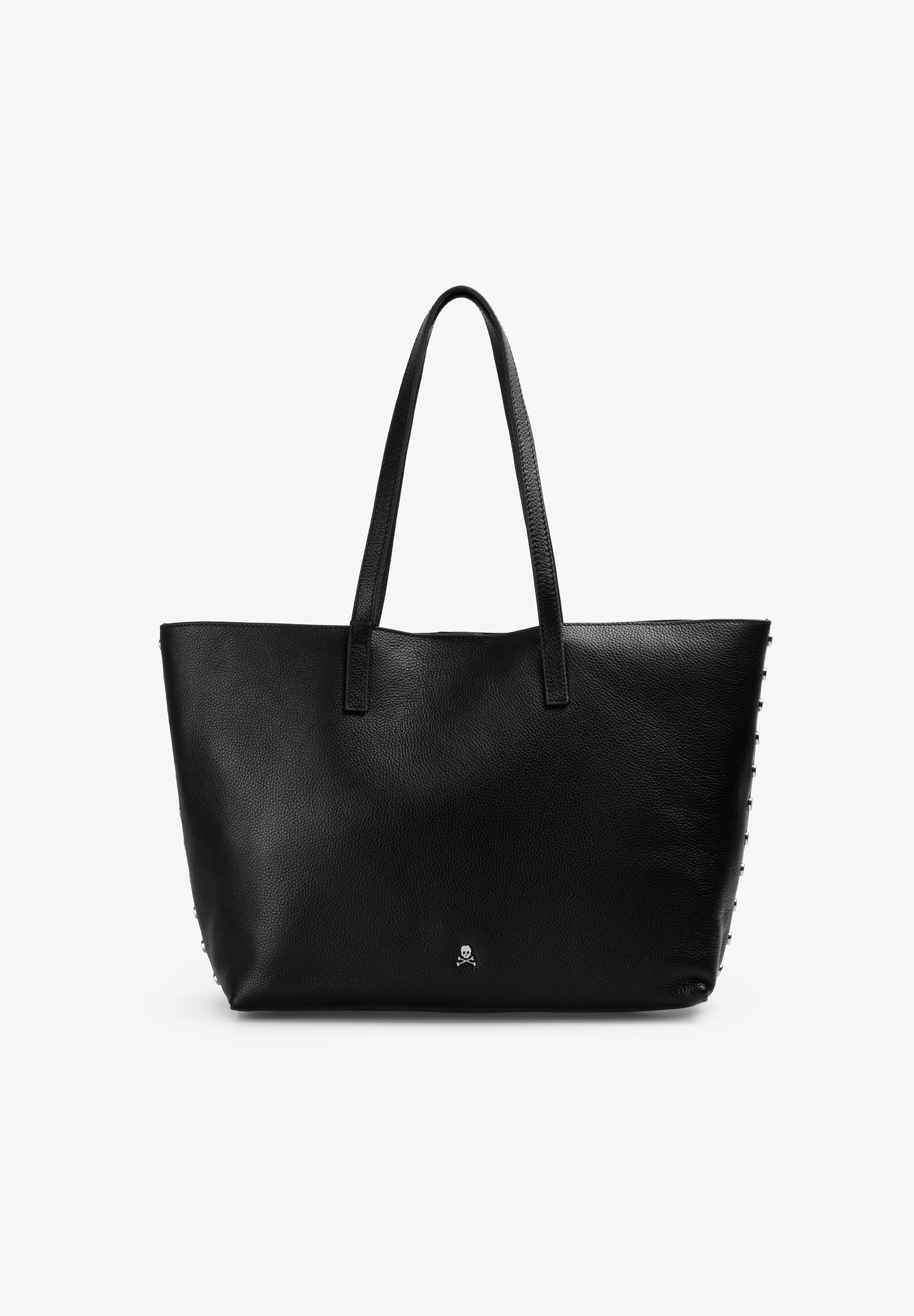 BOLSO PIEL SHOPPER APLIQUES - Scalpers
