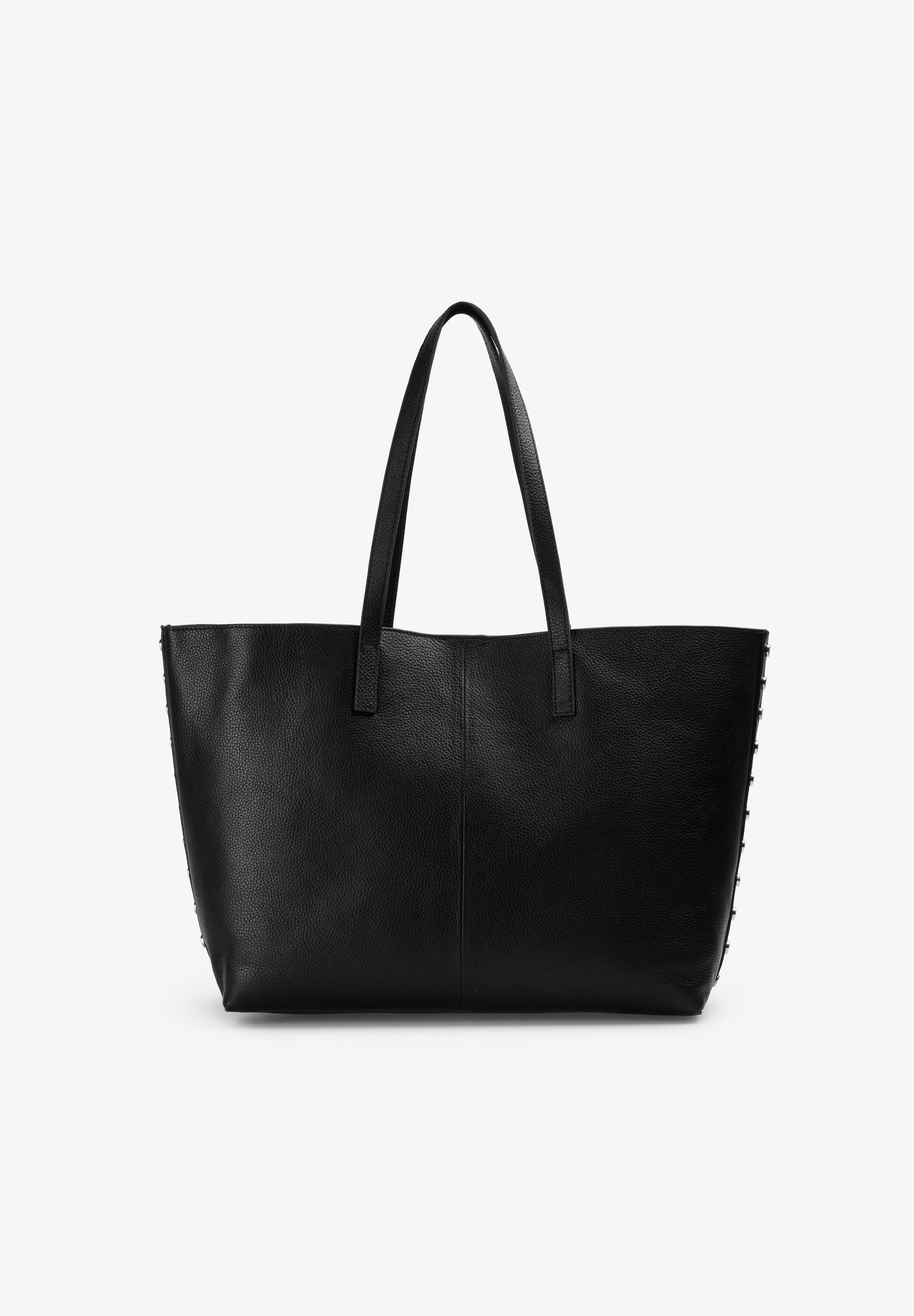 BOLSO PIEL SHOPPER APLIQUES - Scalpers