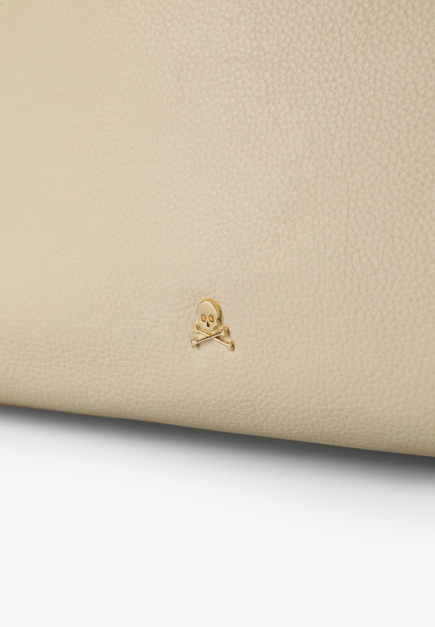 BOLSA DE PELE SHOPPER COM APLIQUES