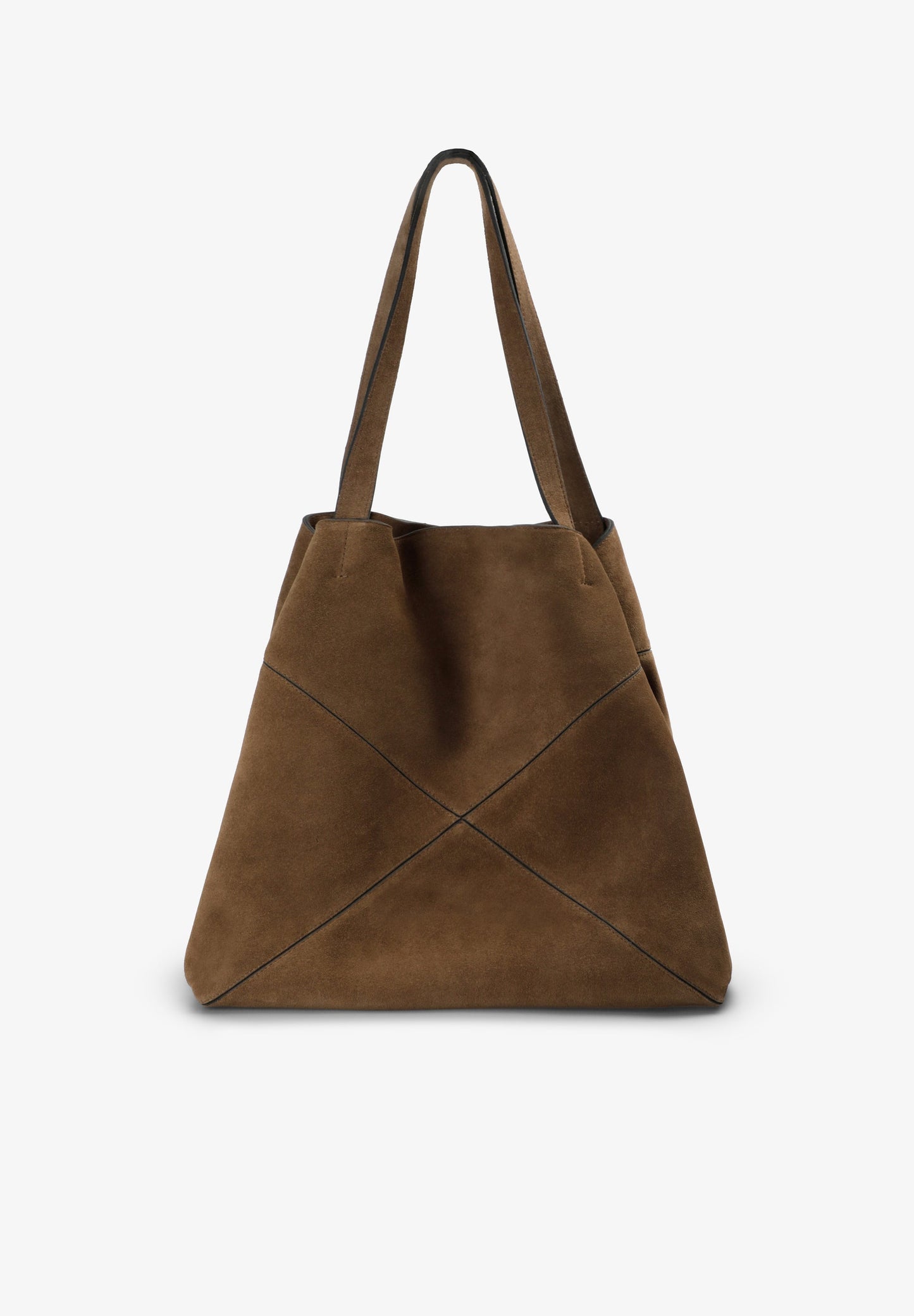BOLSA SHOPPER DE PELE CROUTE