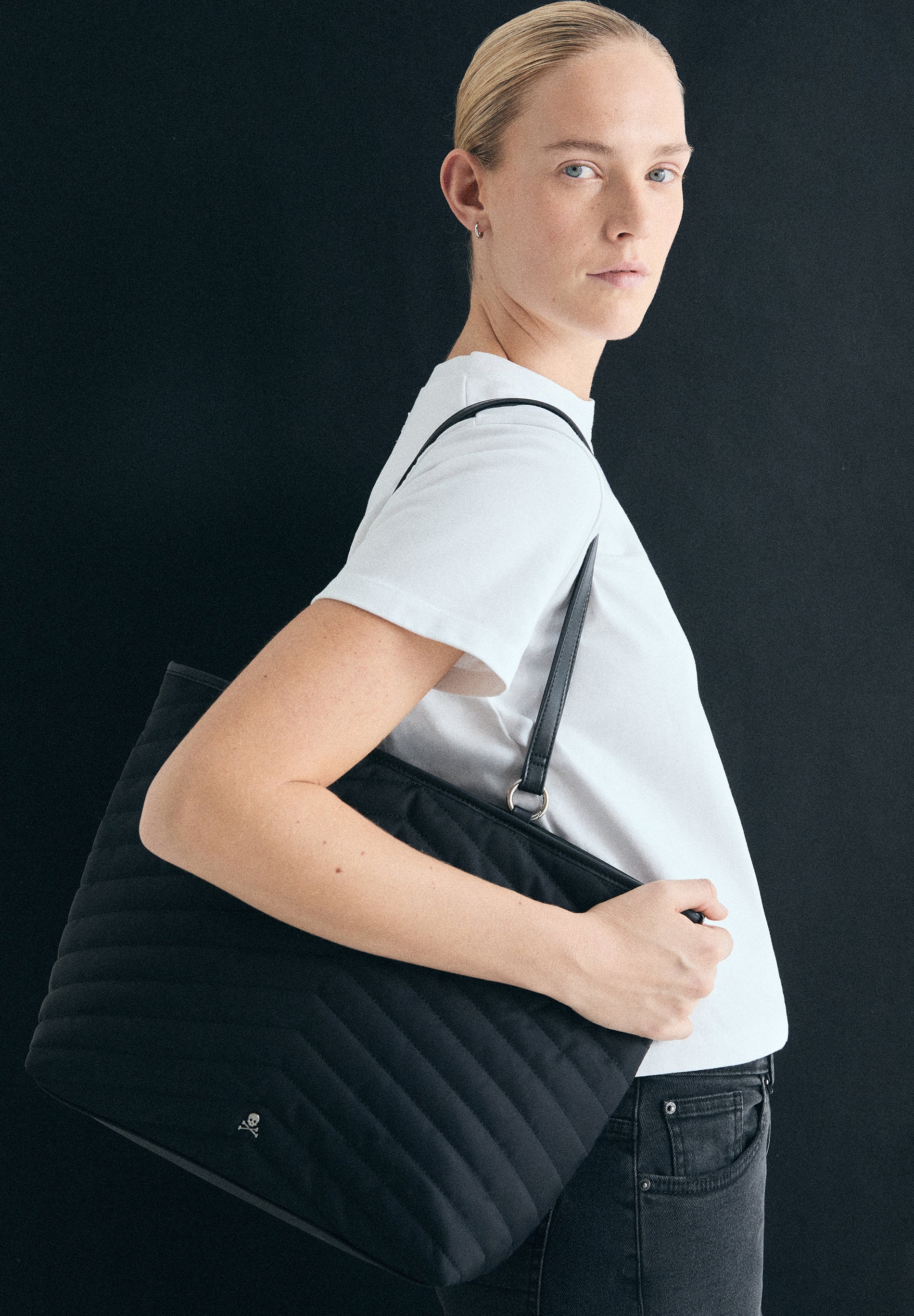 BOLSA TOTE BAG ACOLCHOADA