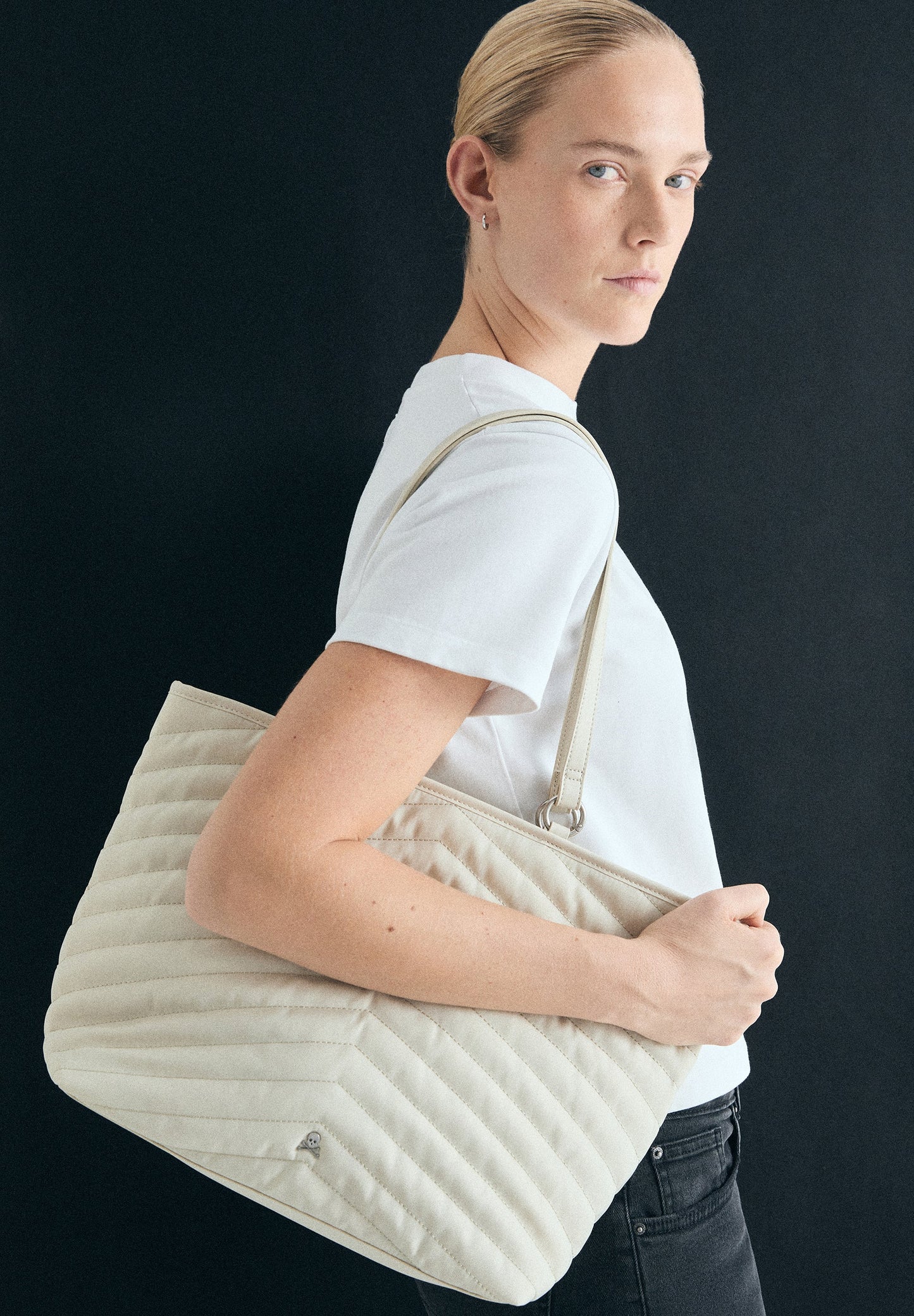 BOLSA TOTE BAG ACOLCHOADA
