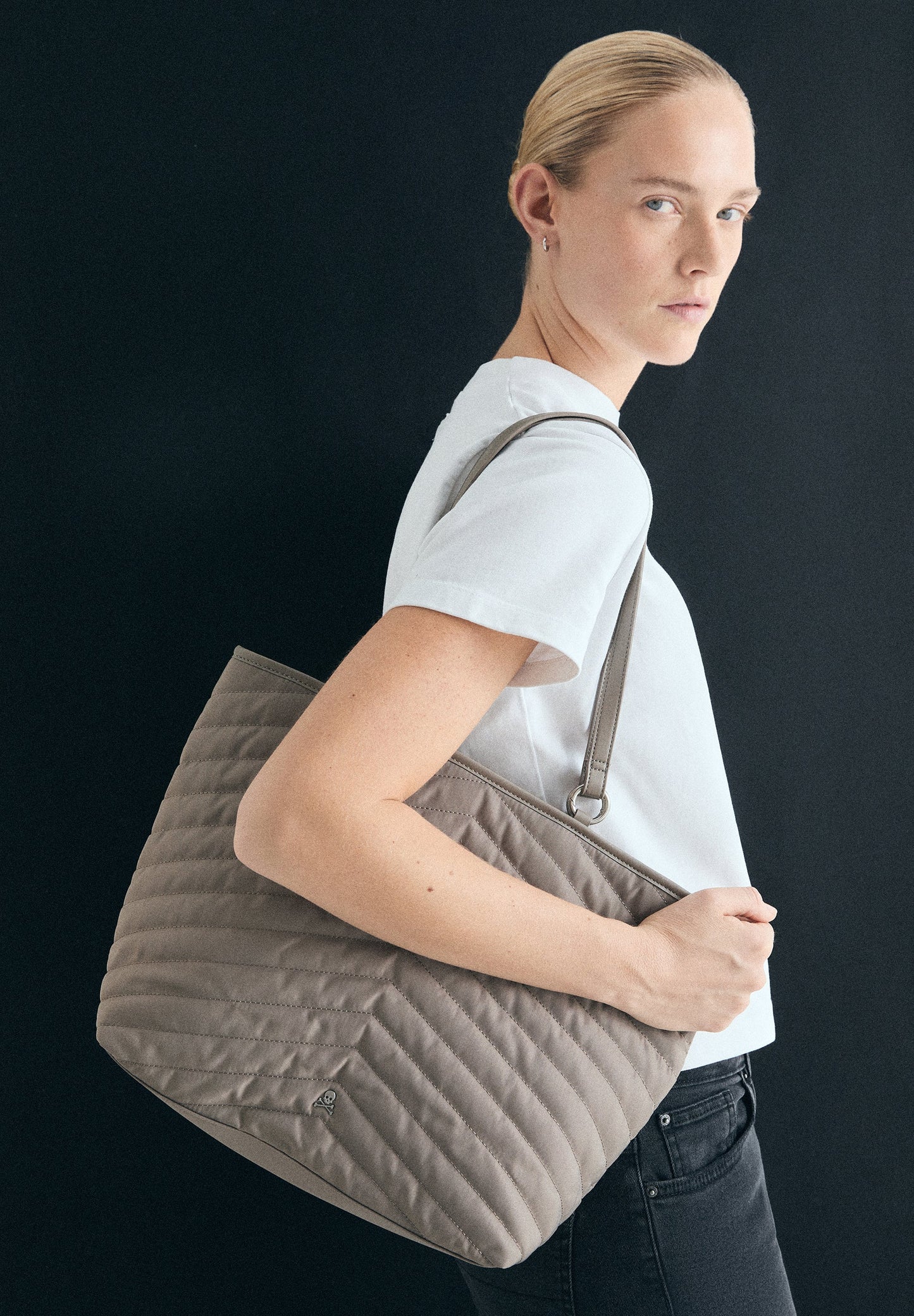 BOLSA TOTE BAG ACOLCHOADA
