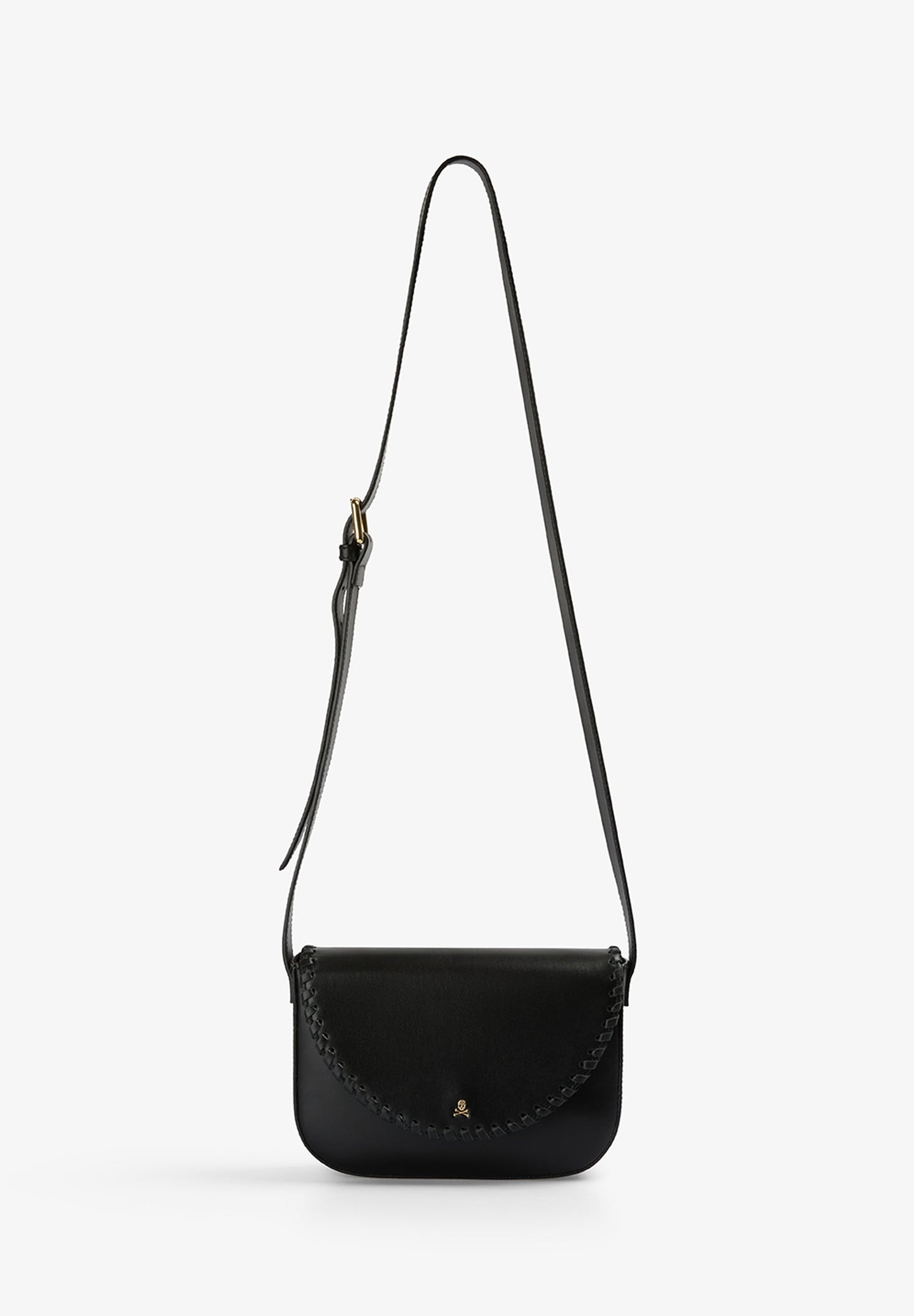 BOLSA A TIRACOLO EM PELE ENTRANÇADA