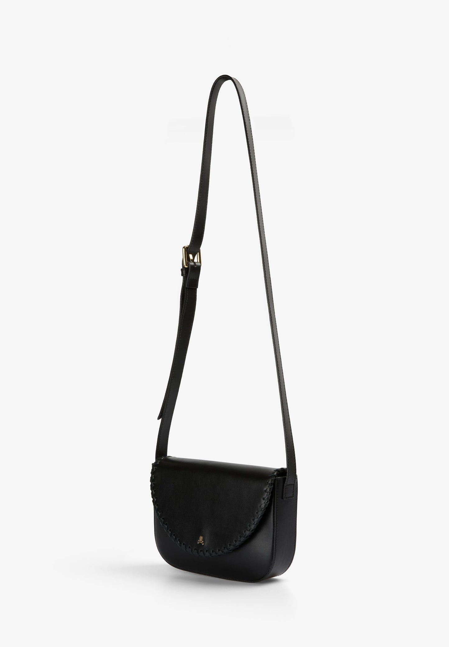 BOLSA A TIRACOLO EM PELE ENTRANÇADA